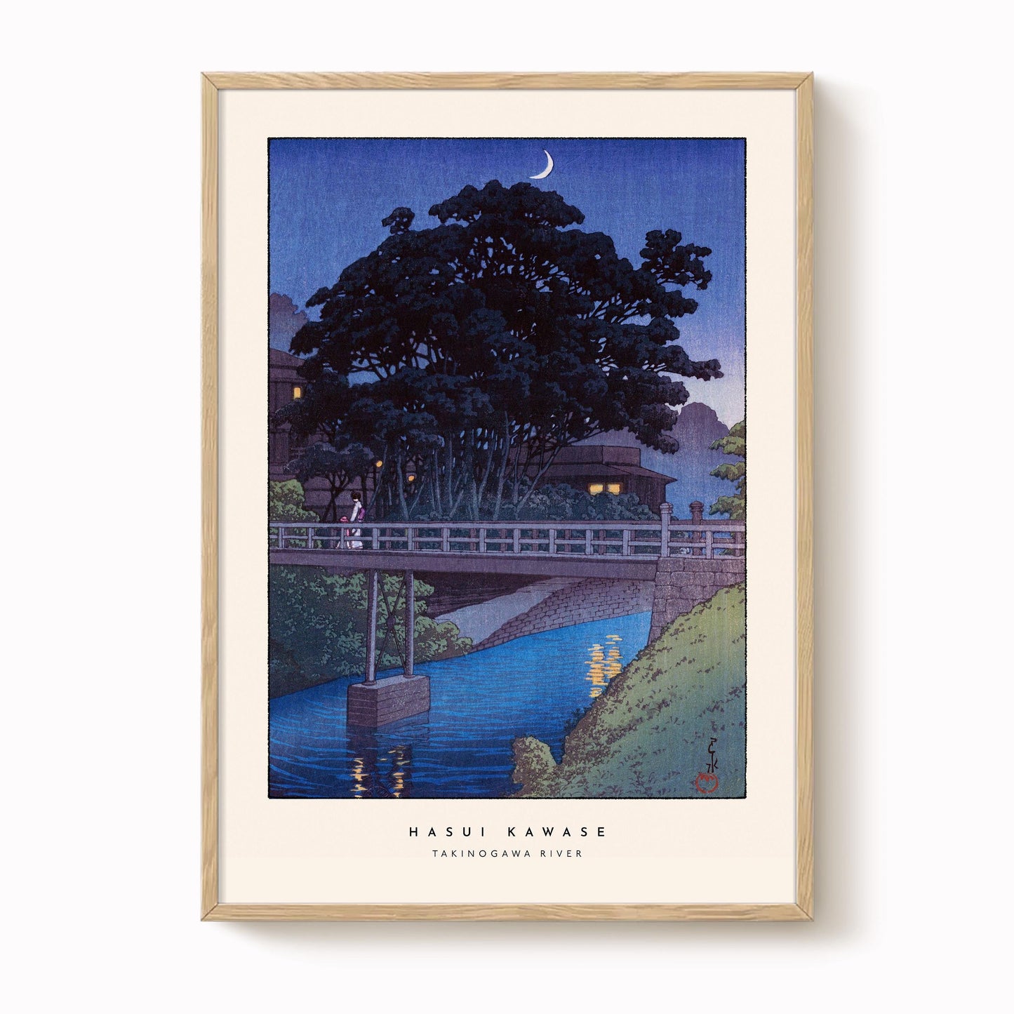 Hasui Kawase - Takinogawa River Print