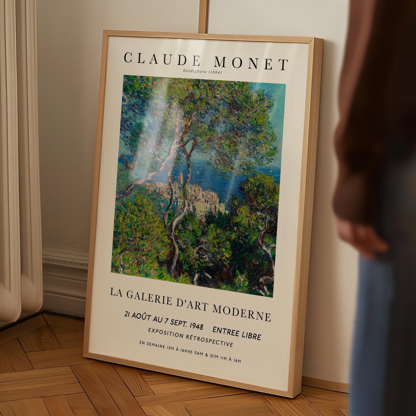 Monet - Bordighera Print