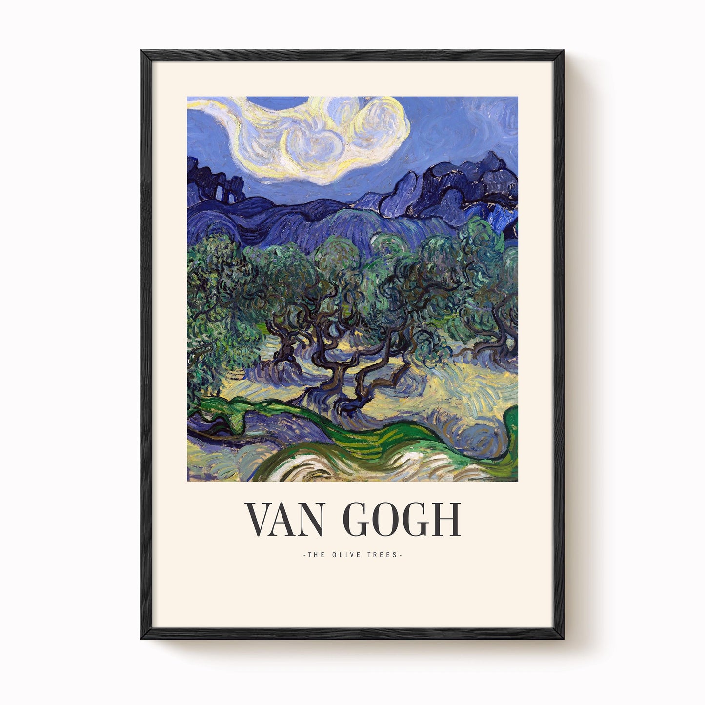 Van Gogh - Olive Trees Print