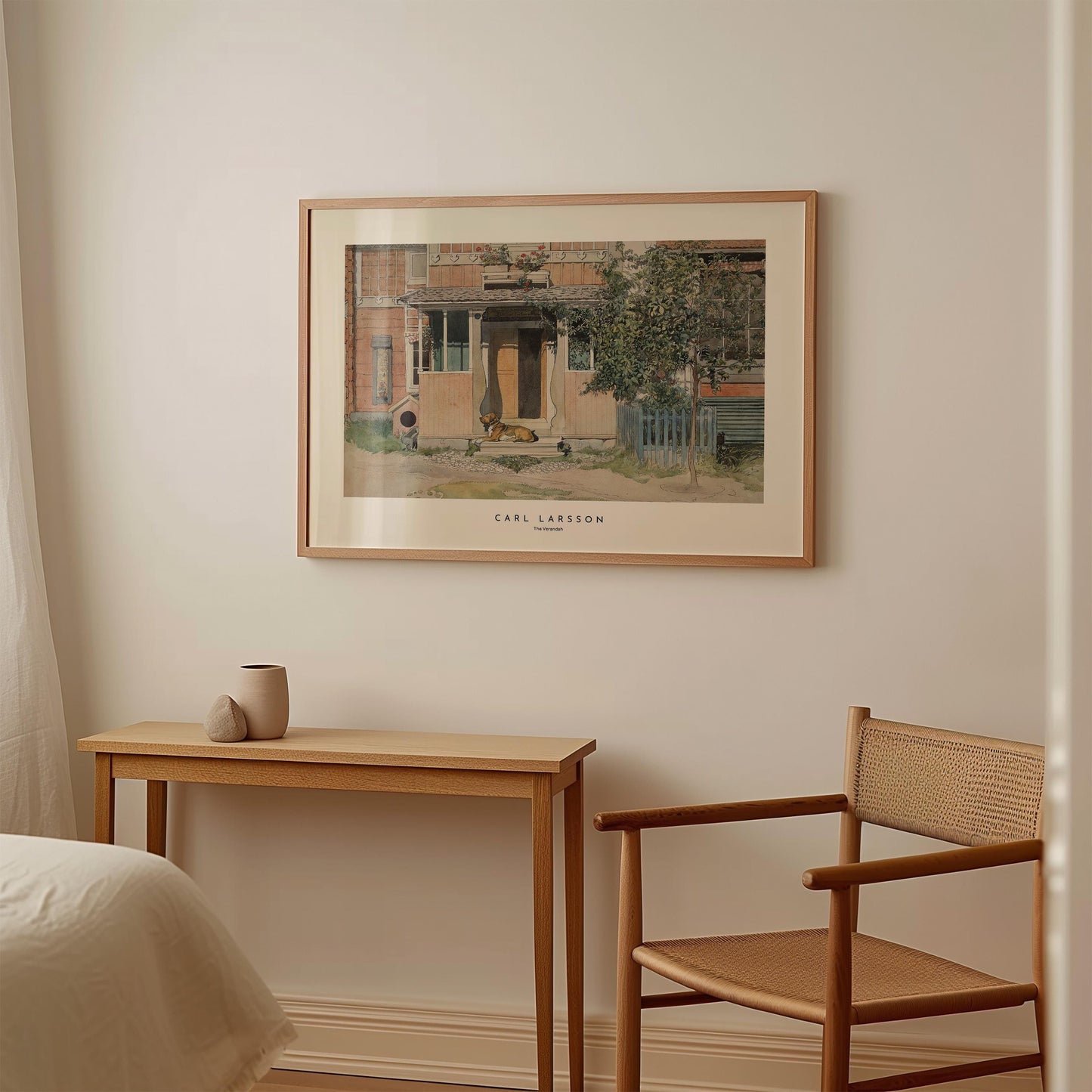 Carl Larsson - The Verandah Print