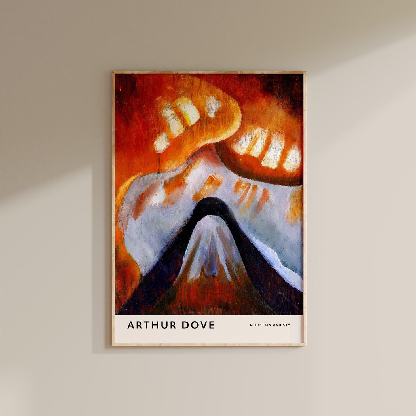 Arthur Dove - Mountain and Sky Print