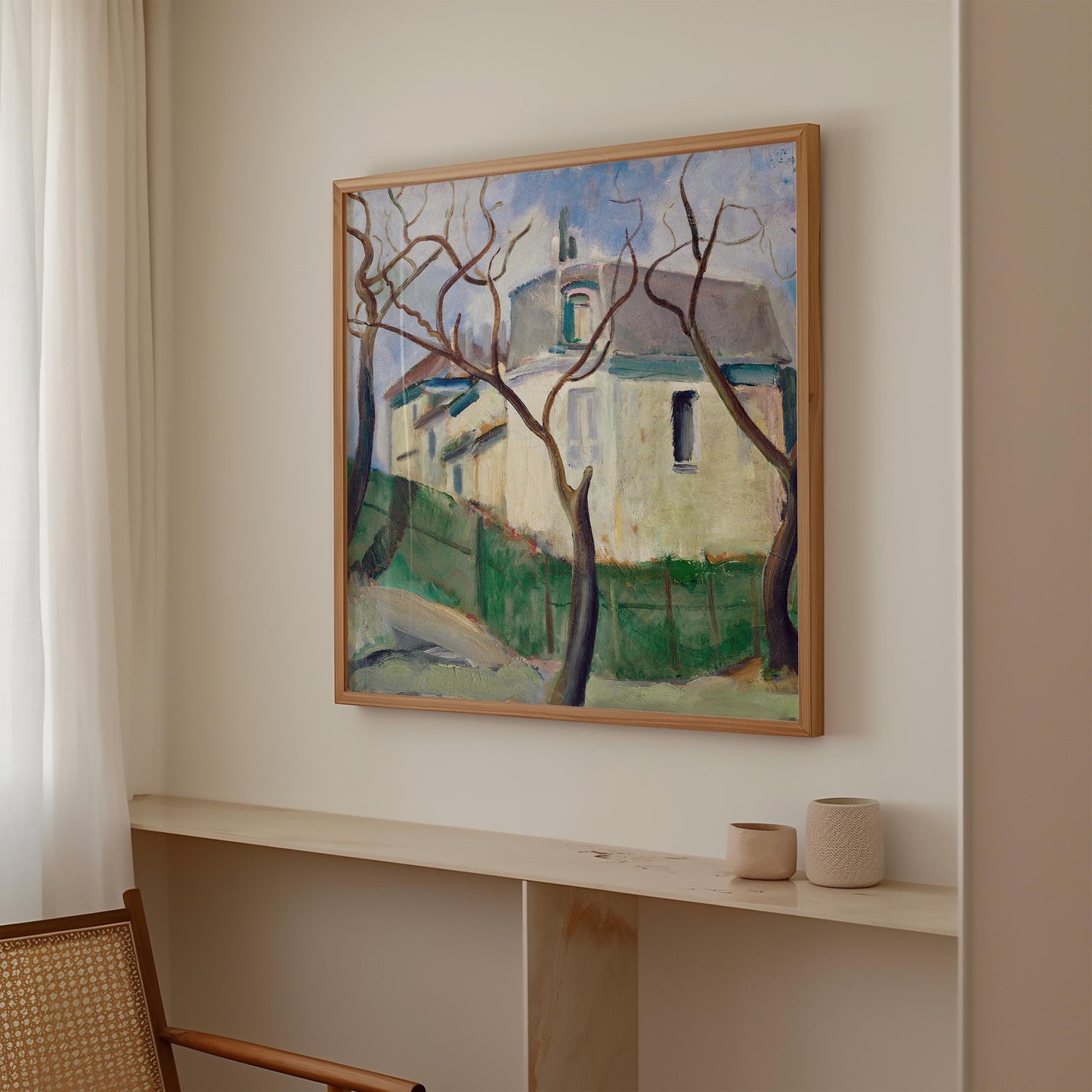 Cyprián Majerník - Villa in the Garden Print