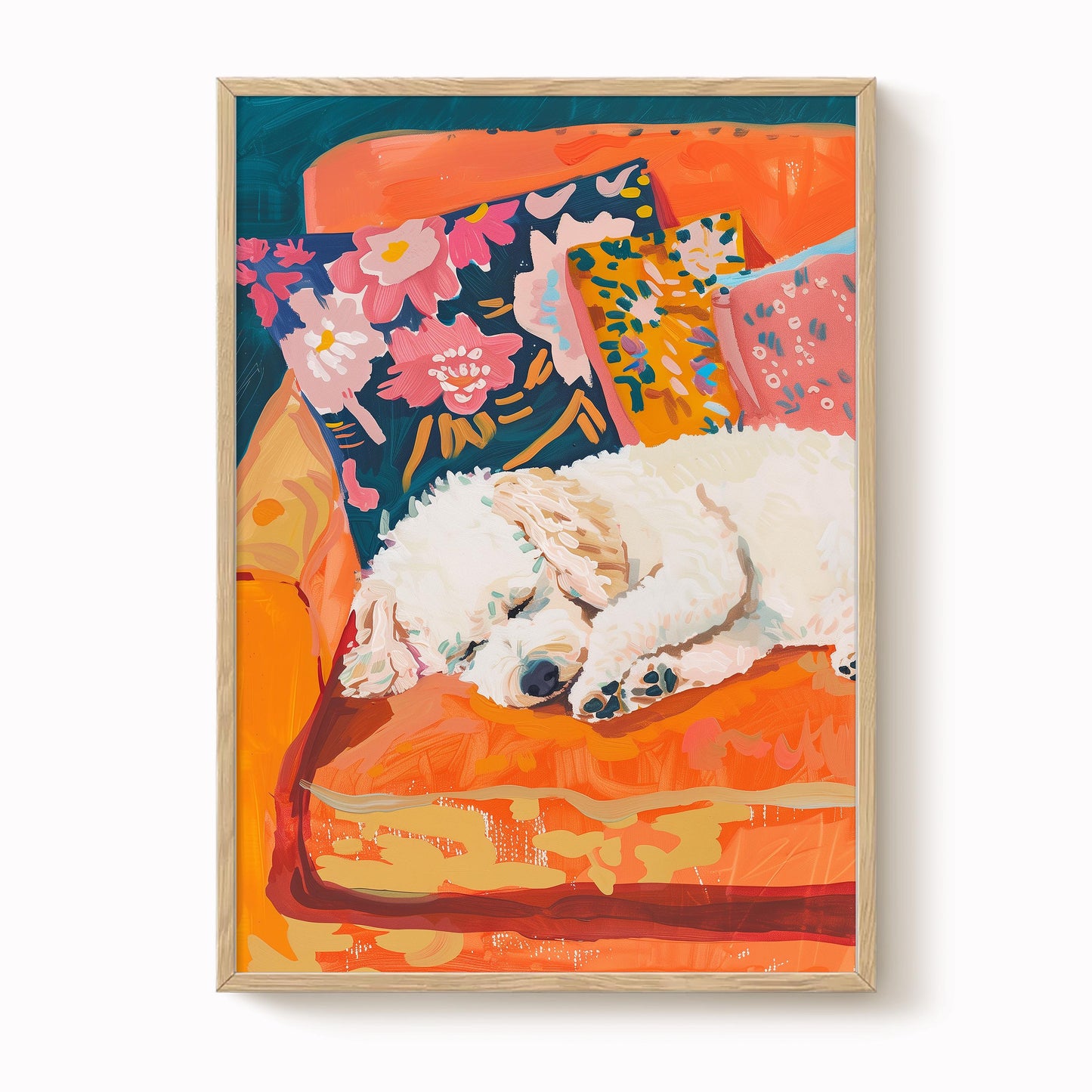 Poodle Art Print