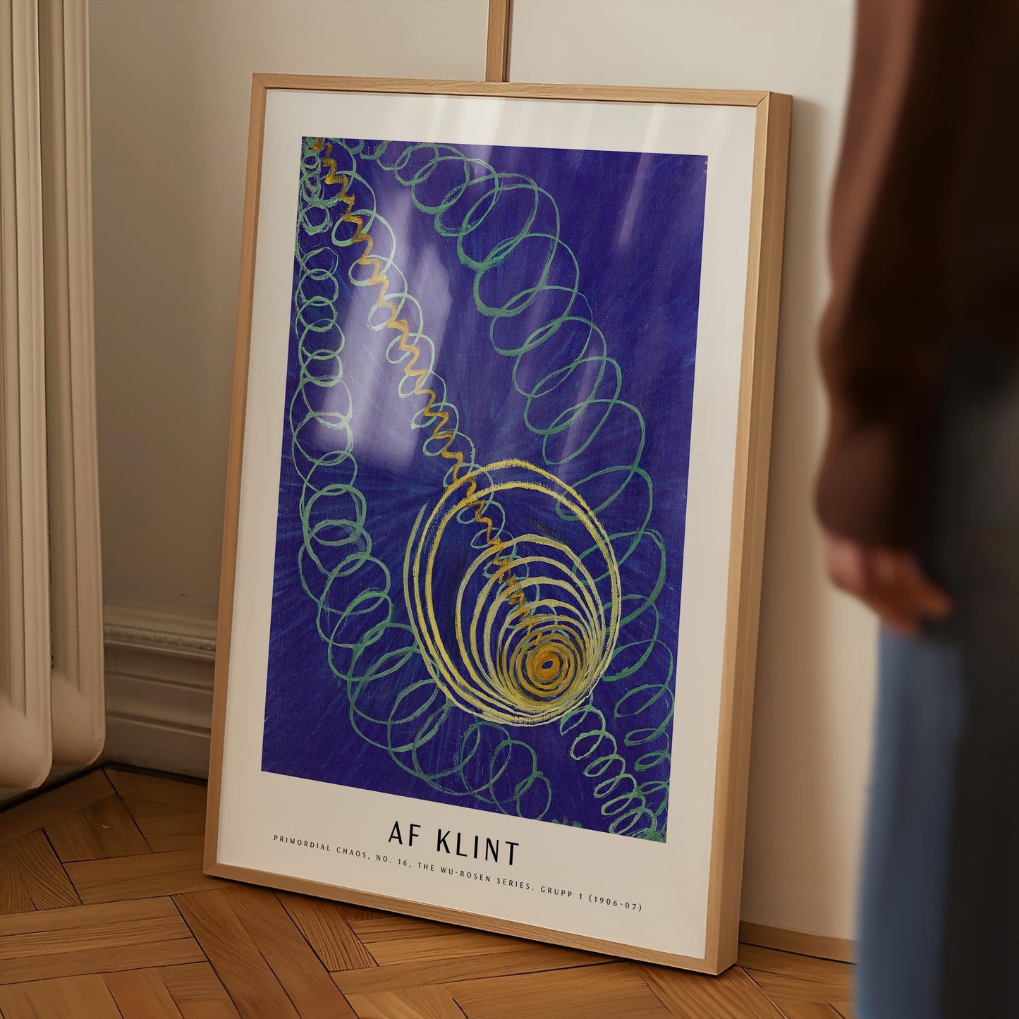 Hilma af Klint - Primordial Chaos, No. 16, The WU-ROSEN Series. Grupp 1 Print