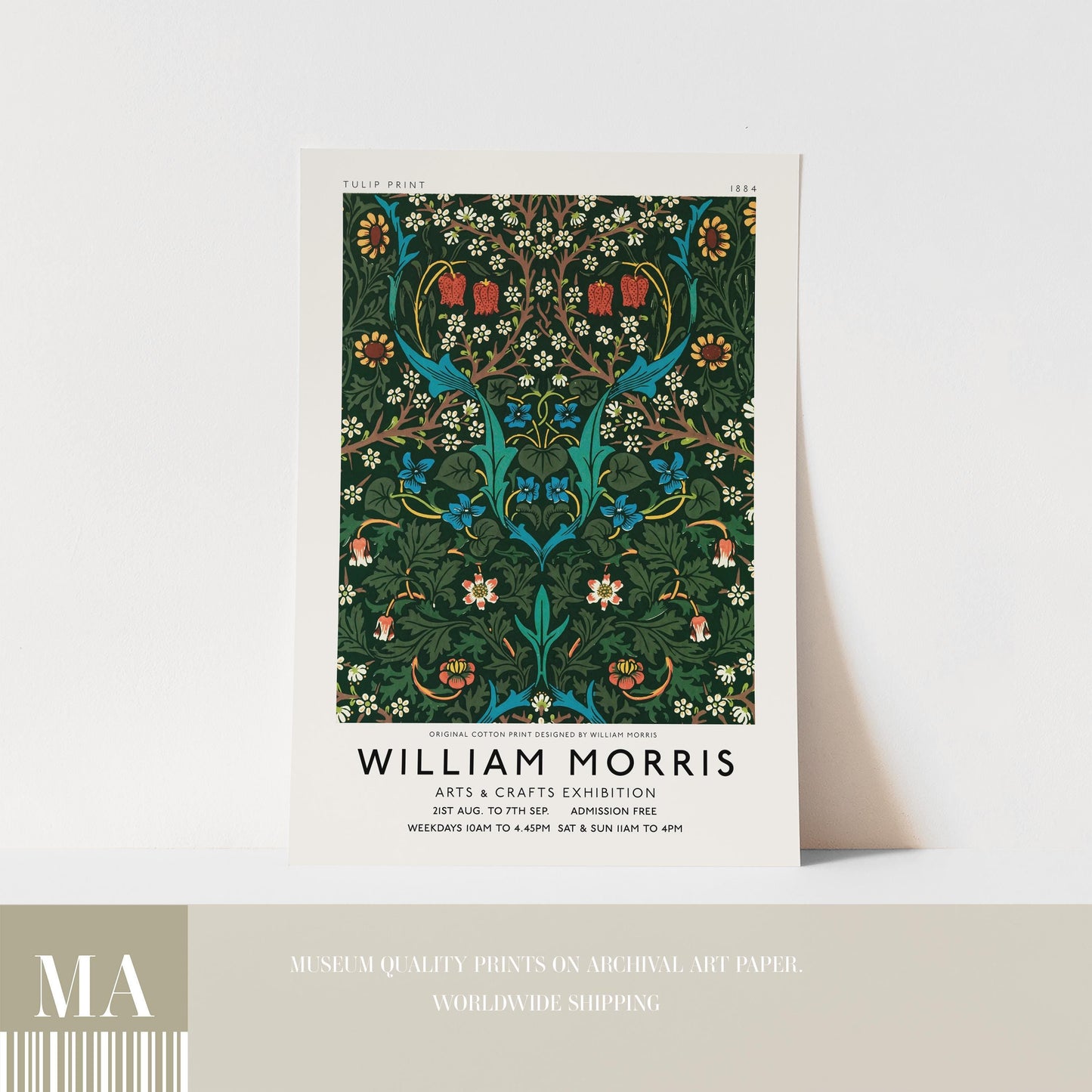 William Morris - Tulip Print