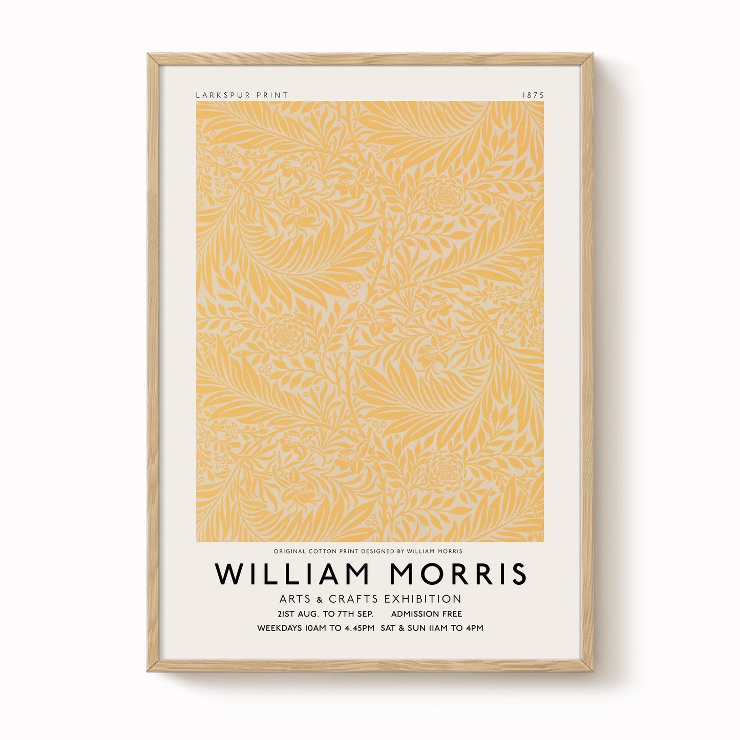 William Morris - Larkspur Print