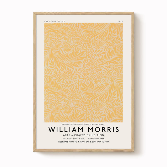 William Morris - Larkspur Print
