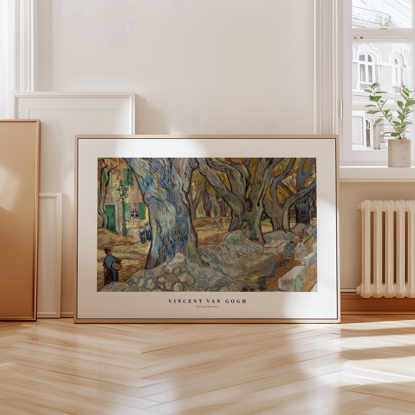 Van Gogh - The Large Plane Trees Print