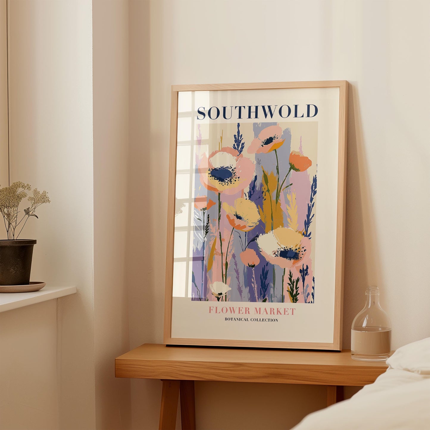 Southwold Flower Market Print