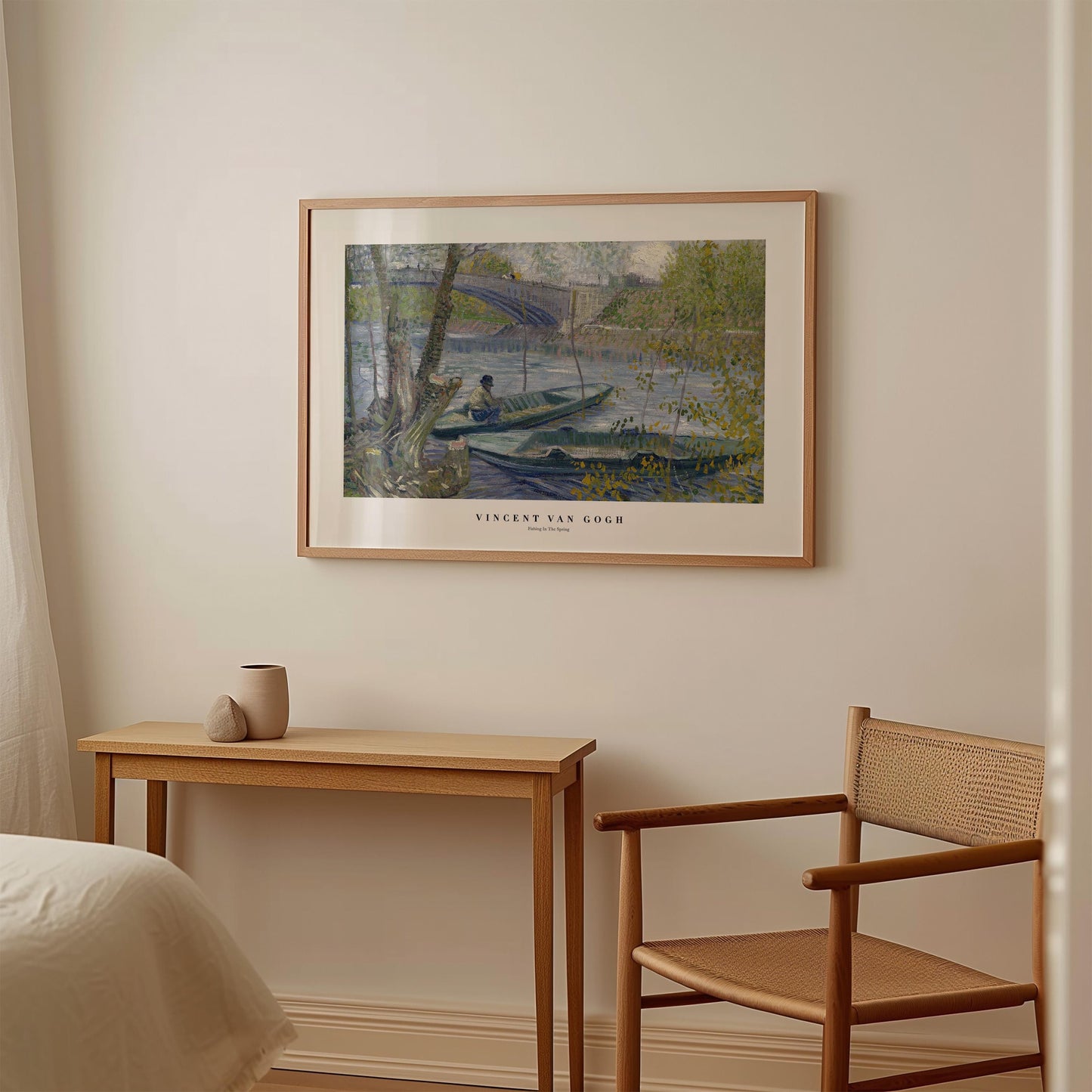Van Gogh - Fishing In The Spring Print