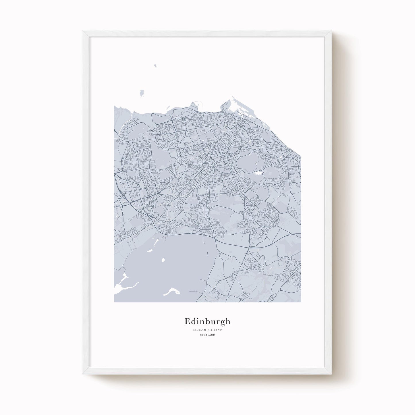 Edinburgh Map Print