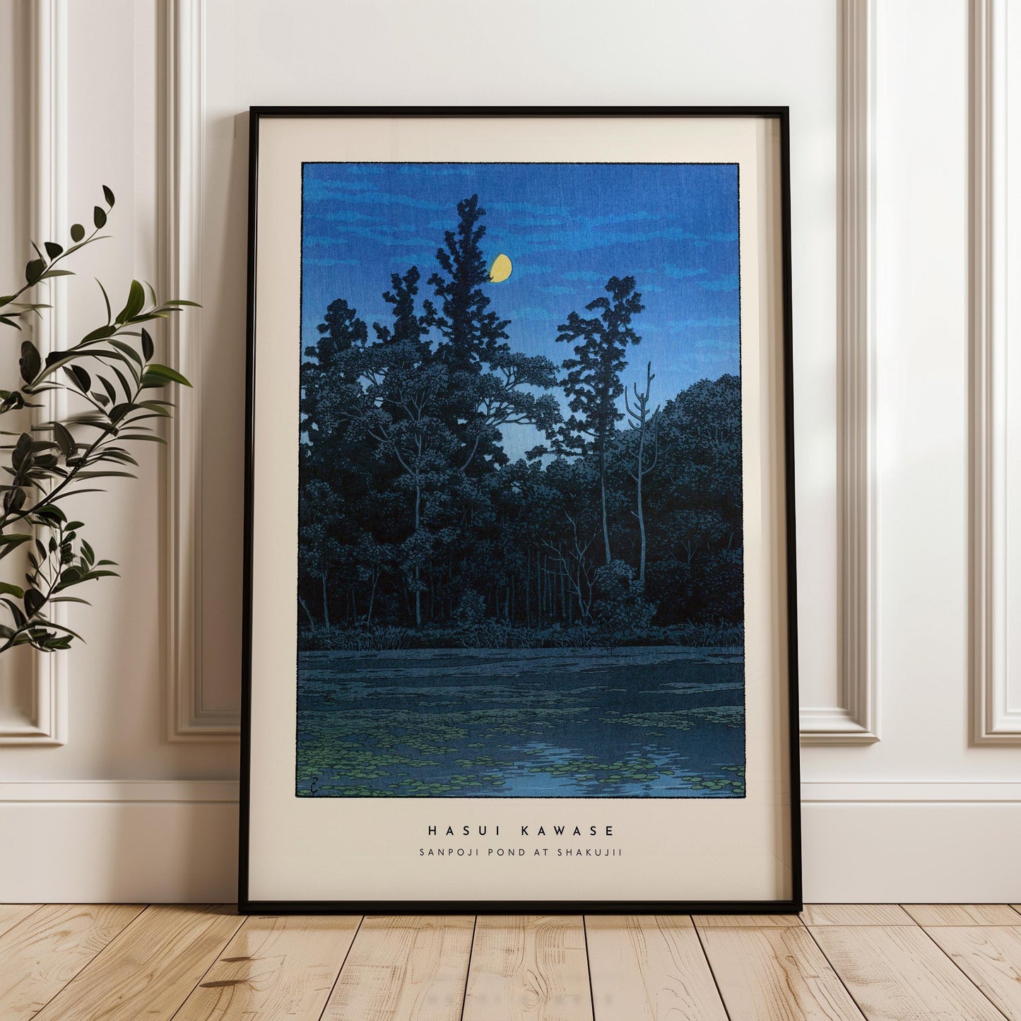 Hasui Kawase - Sanpoji Pond at Shakujii Print