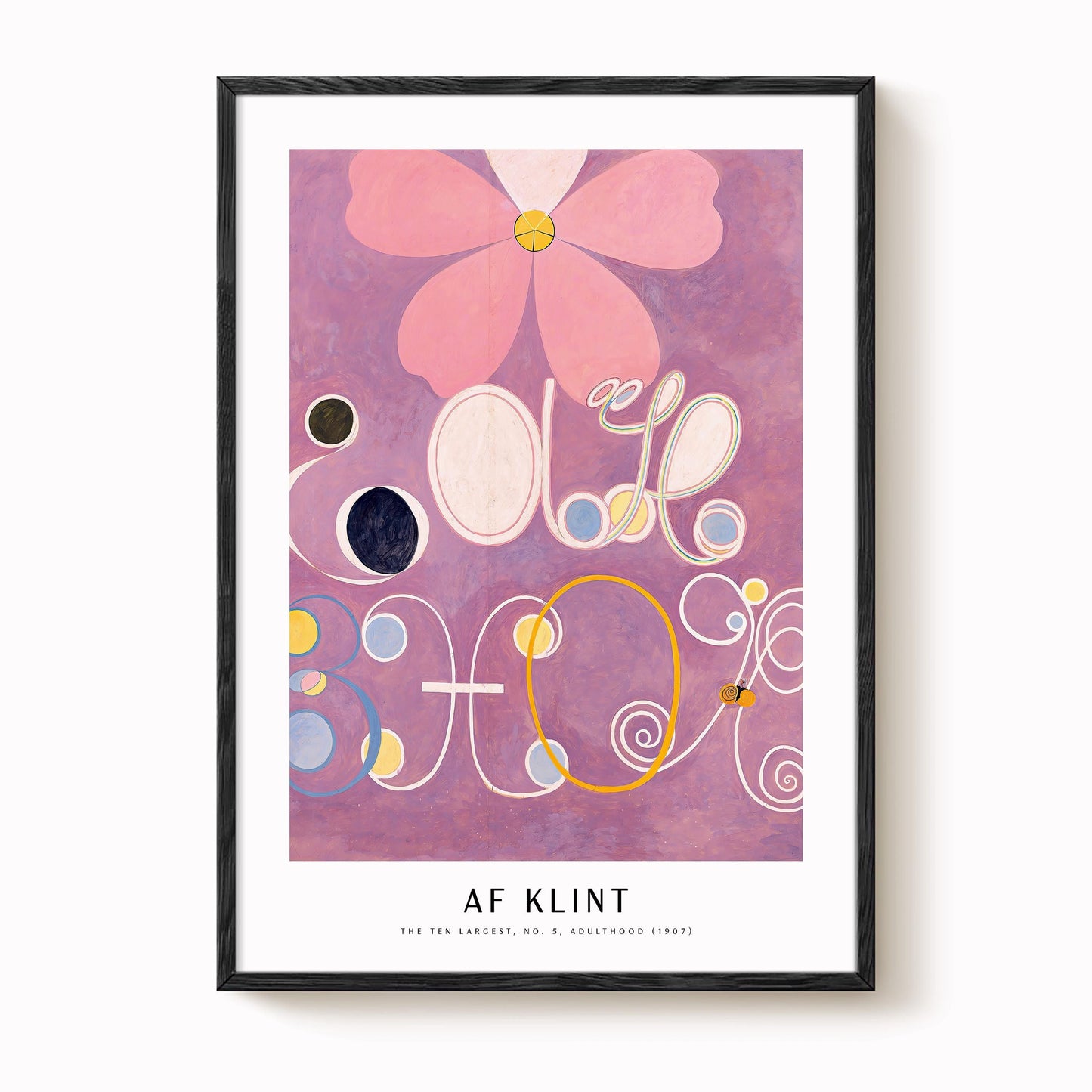 Hilma af Klint - The Ten Largest, No. 5, Adulthood Print
