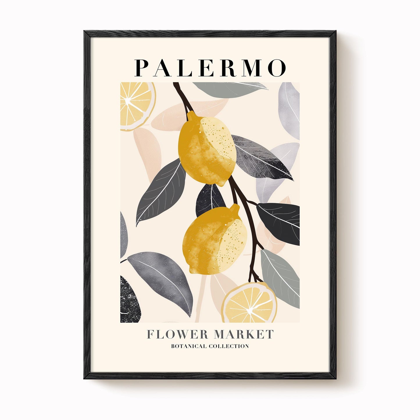 Palermo Flower Market Print