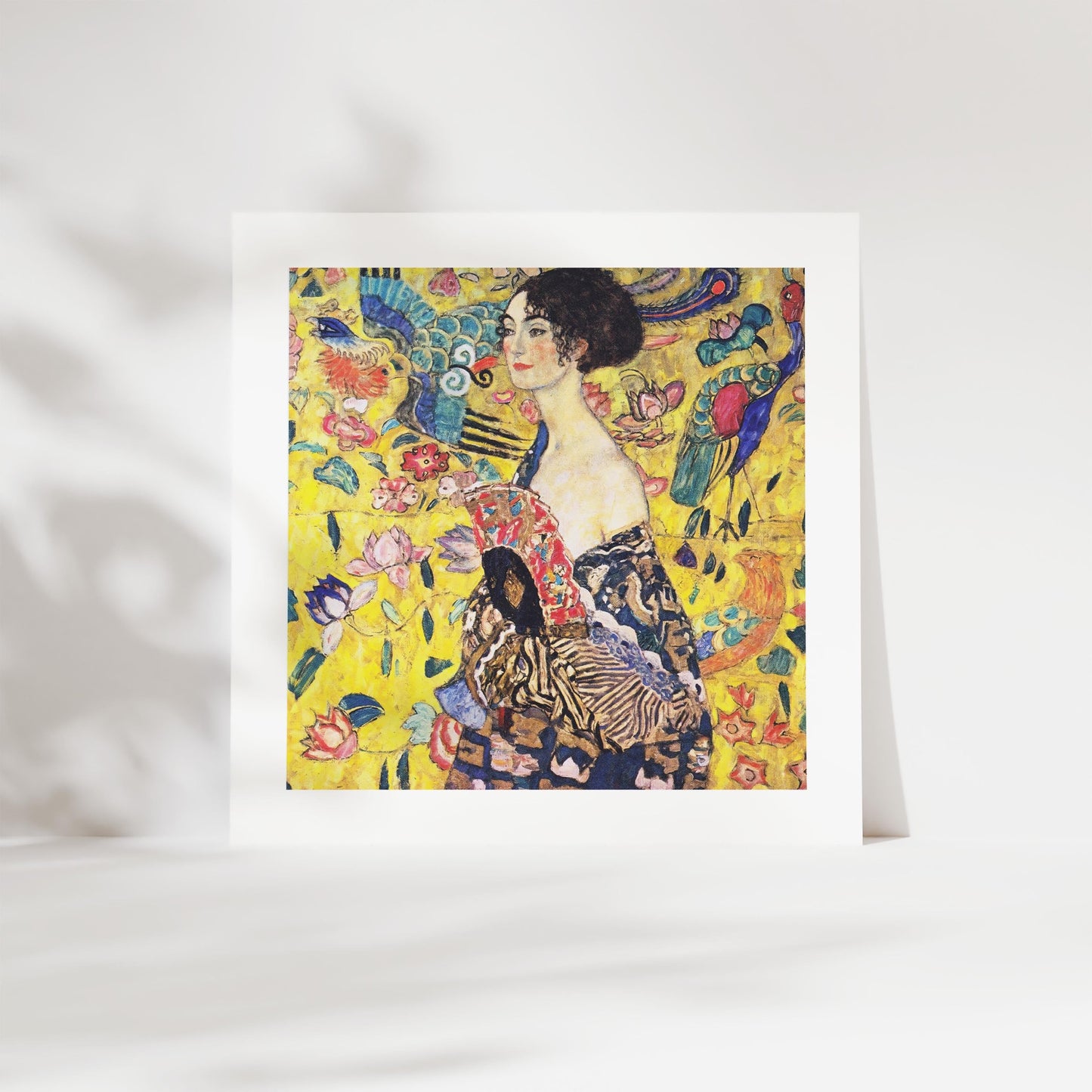 Gustav Klimt - Woman with Fan Print