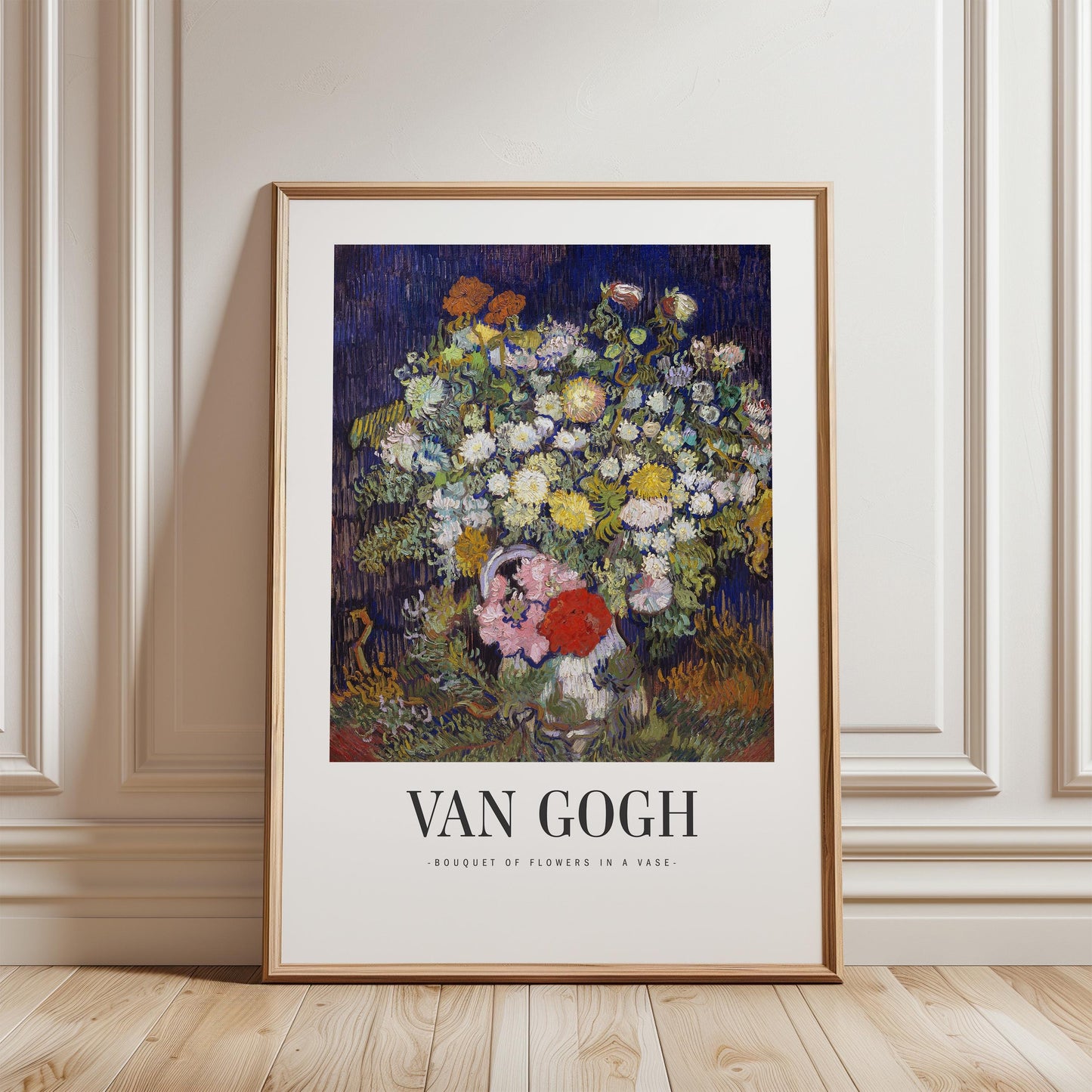 Van Gogh - Bouquet of Flowers In A Vase Print