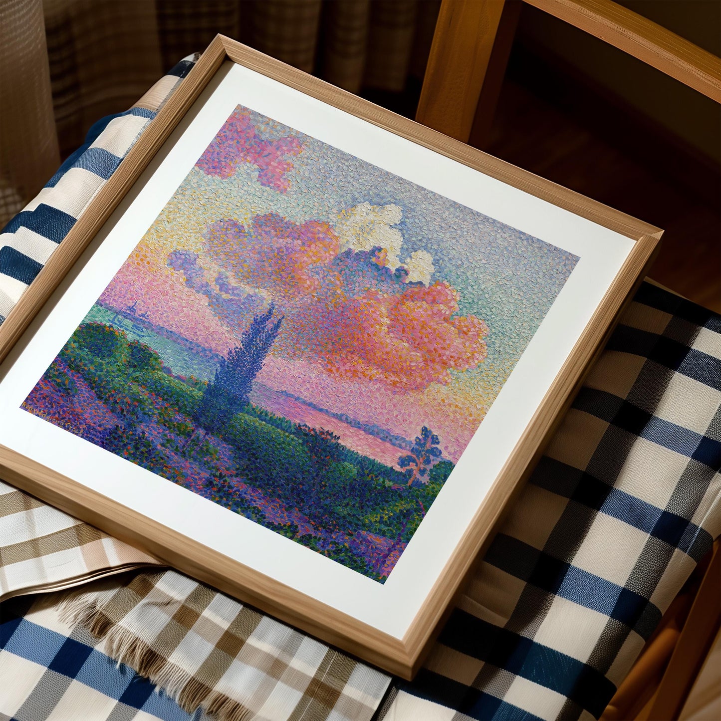Henri-Edmond Cross - The Pink Cloud Print