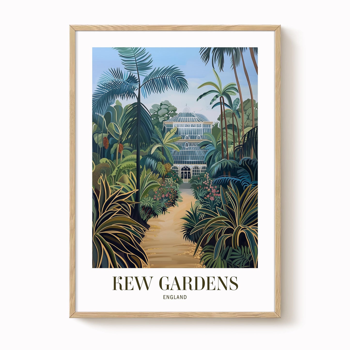 Kew Gardens Art Print