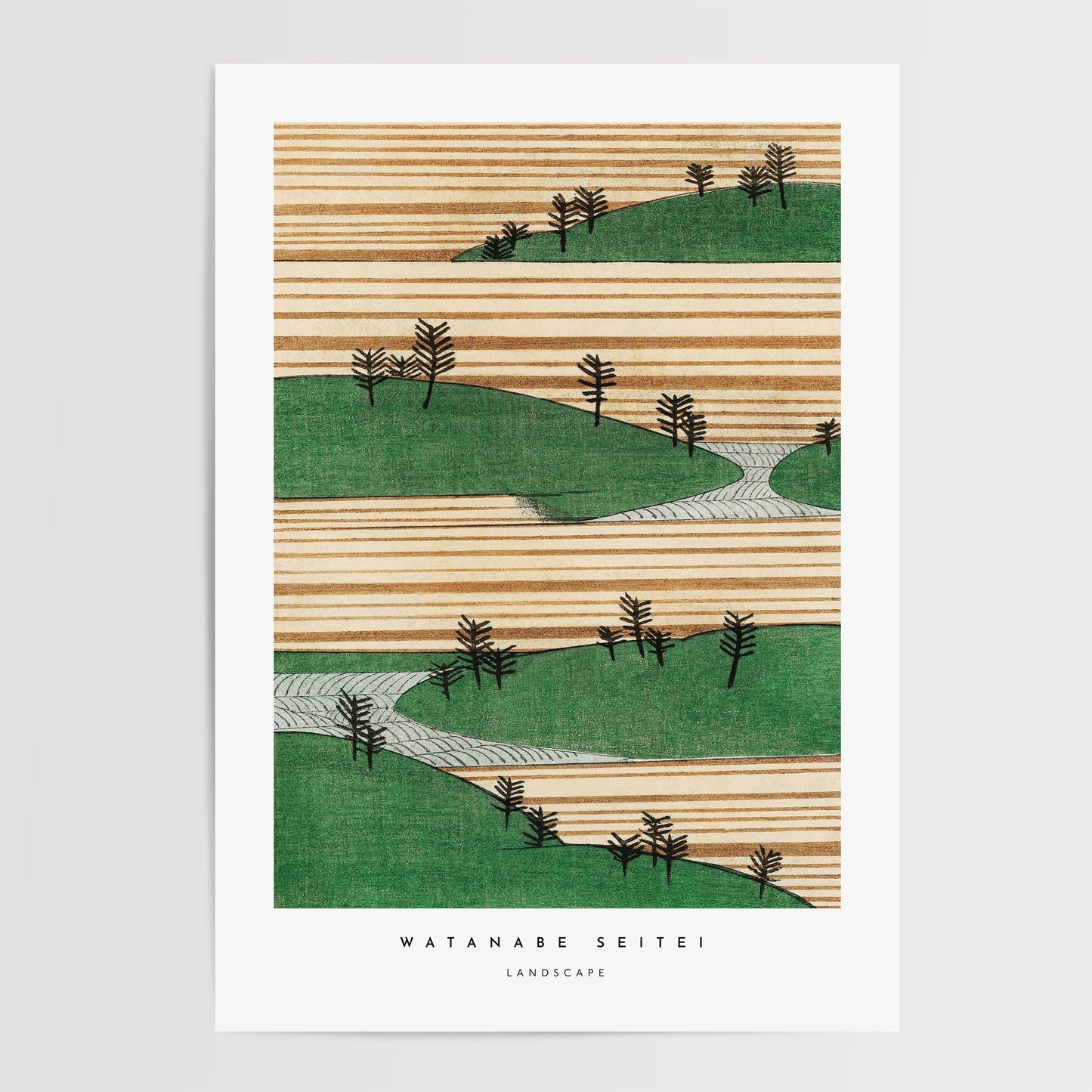 Watanabe Seitei - Landscape Print