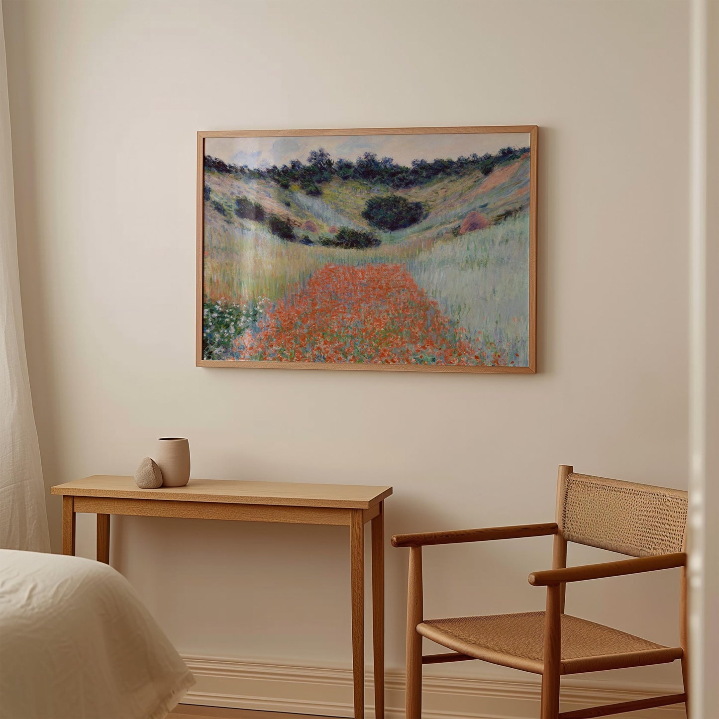 Monet - Poppy Field Print