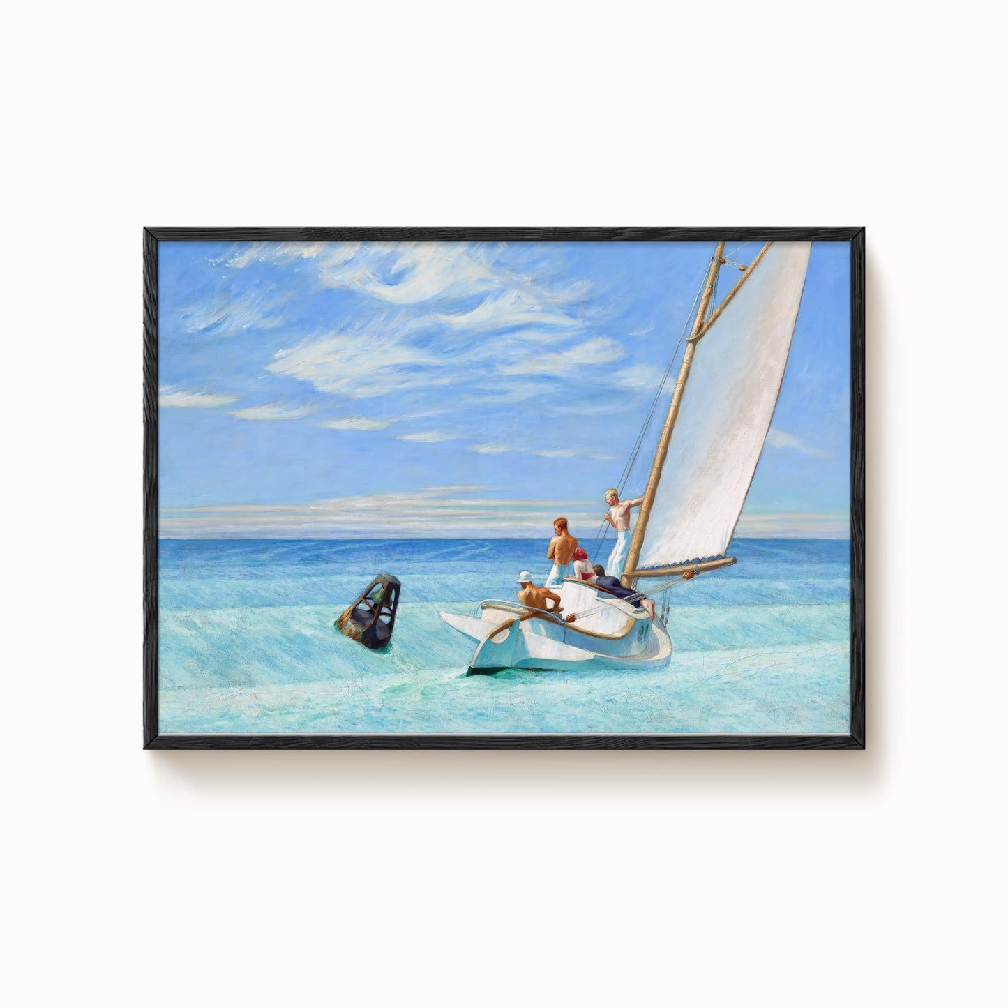 Edward Hopper - Ground Swell Print