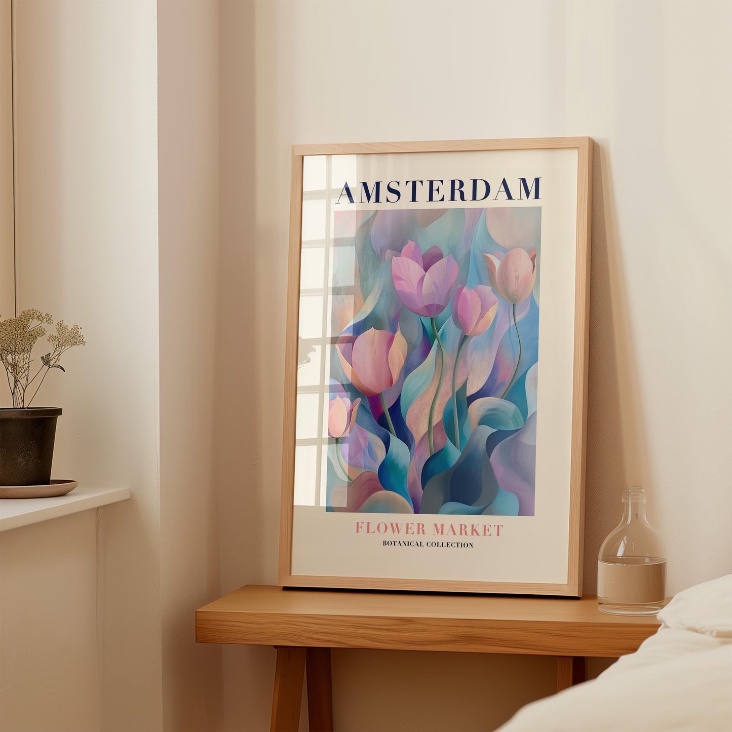 Amsterdam Flower Market Print