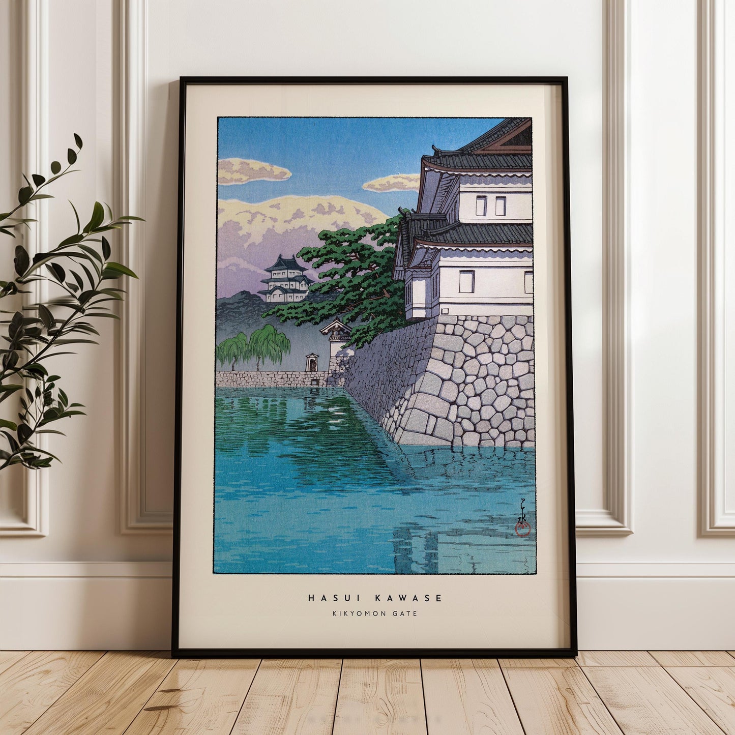 Hasui Kawase - Kikyomon Gate Print