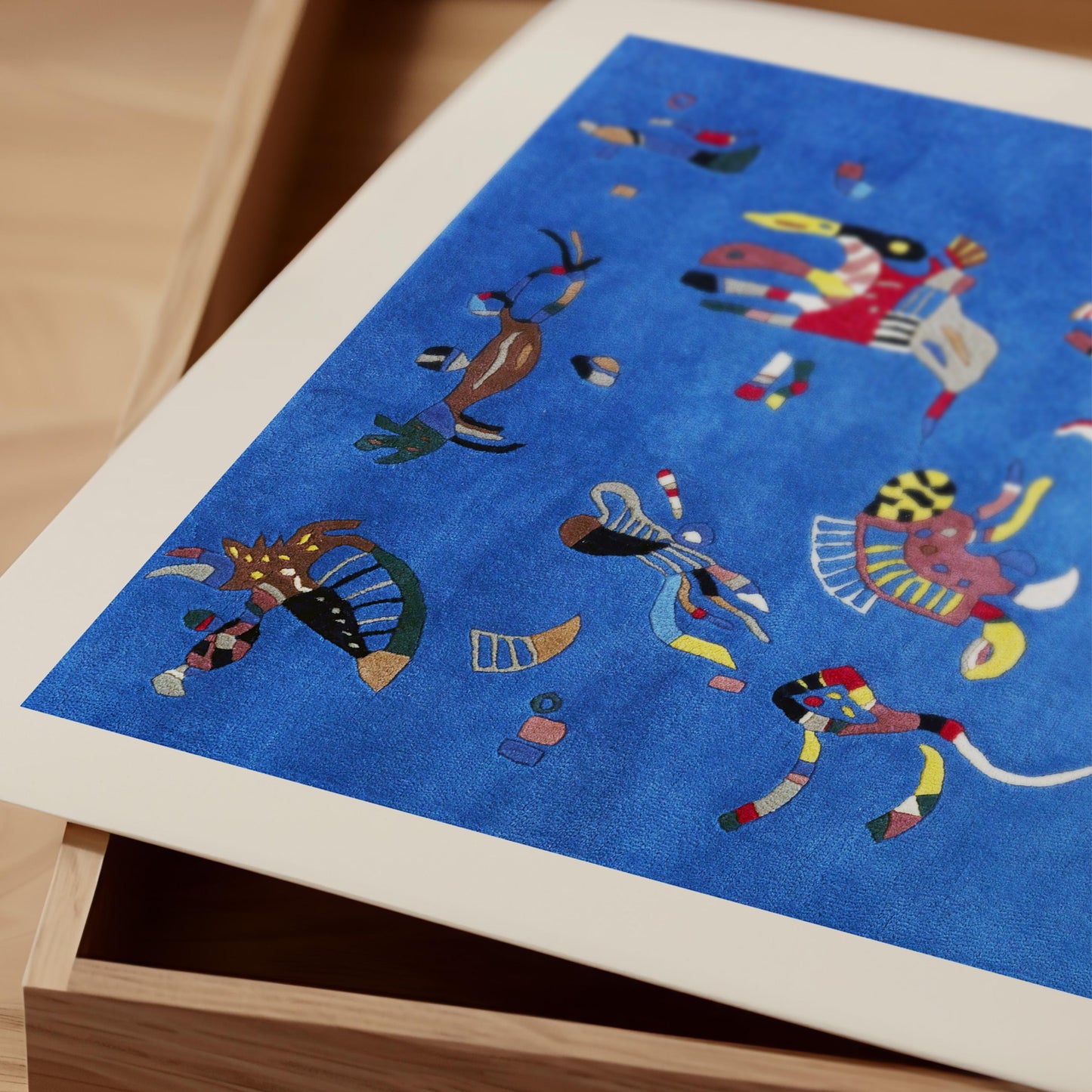 Kandinsky - Bleu De Ciel Print