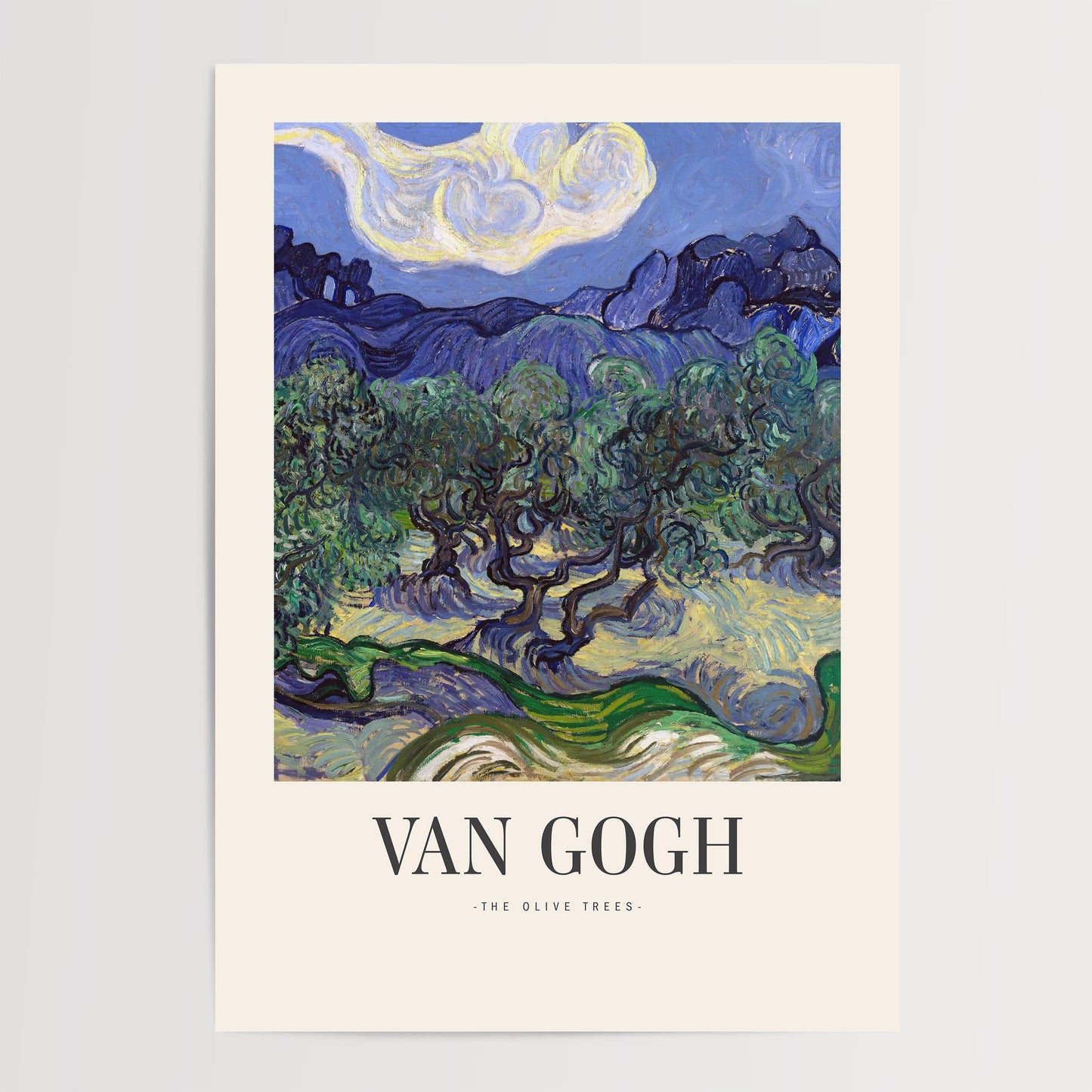 Van Gogh - Olive Trees Print
