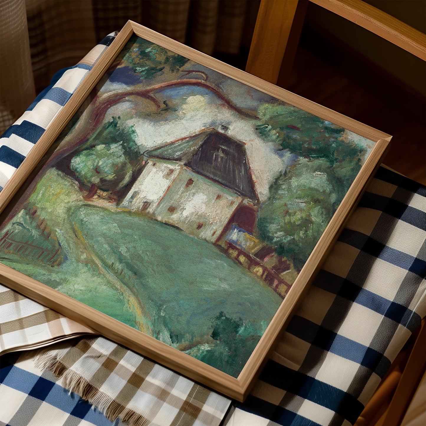 Cyprián Majerník - Landscape near Třeboň Print