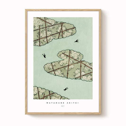 Watanabe Seitei - Skyscape Print