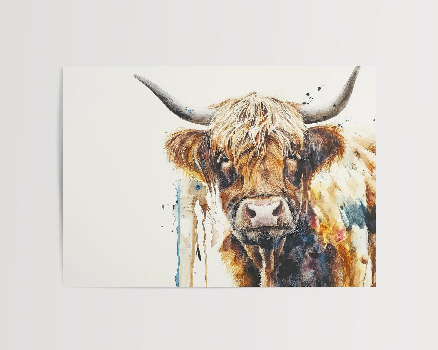 Highland Cow Print