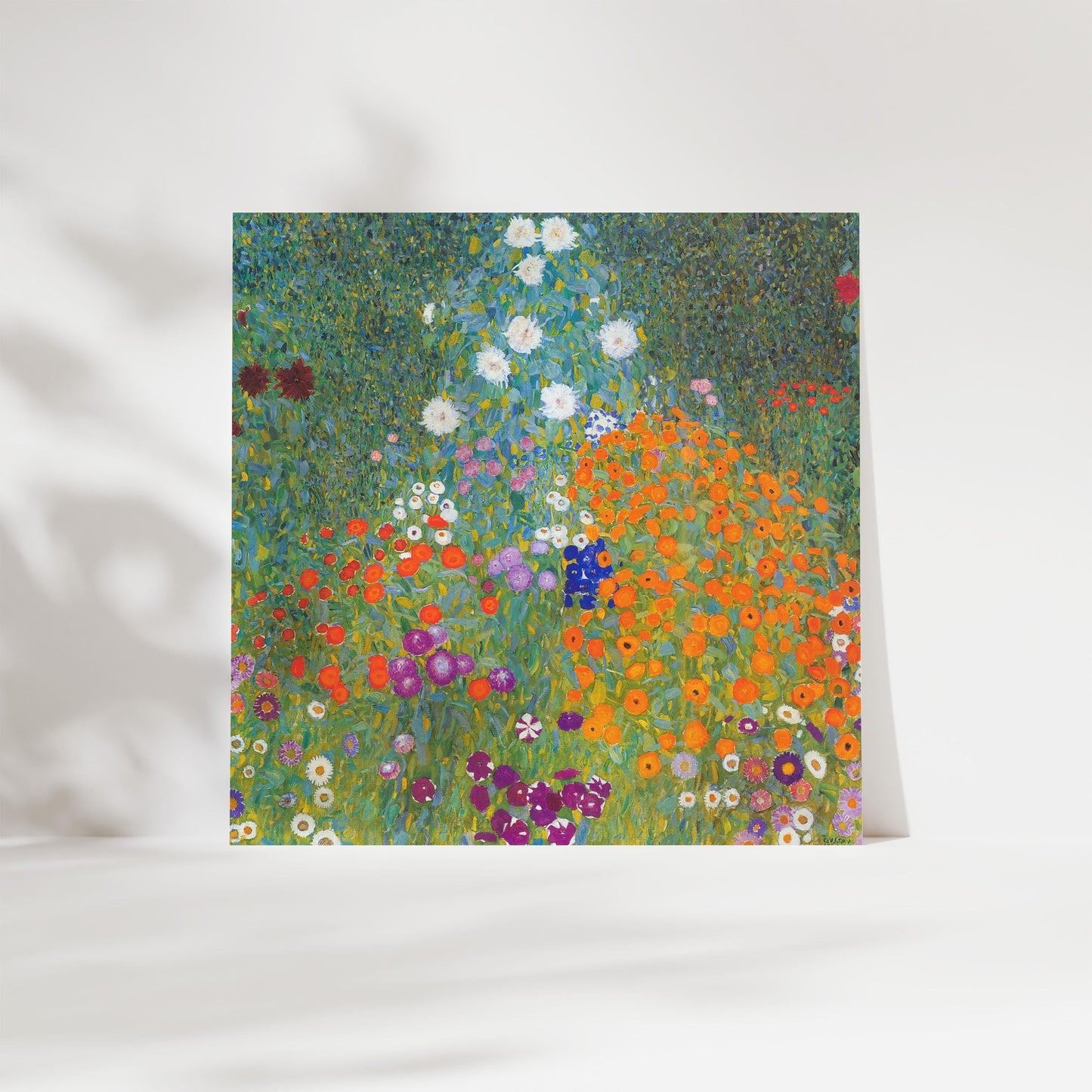 Gustav Klimt - Cottage Garden Print