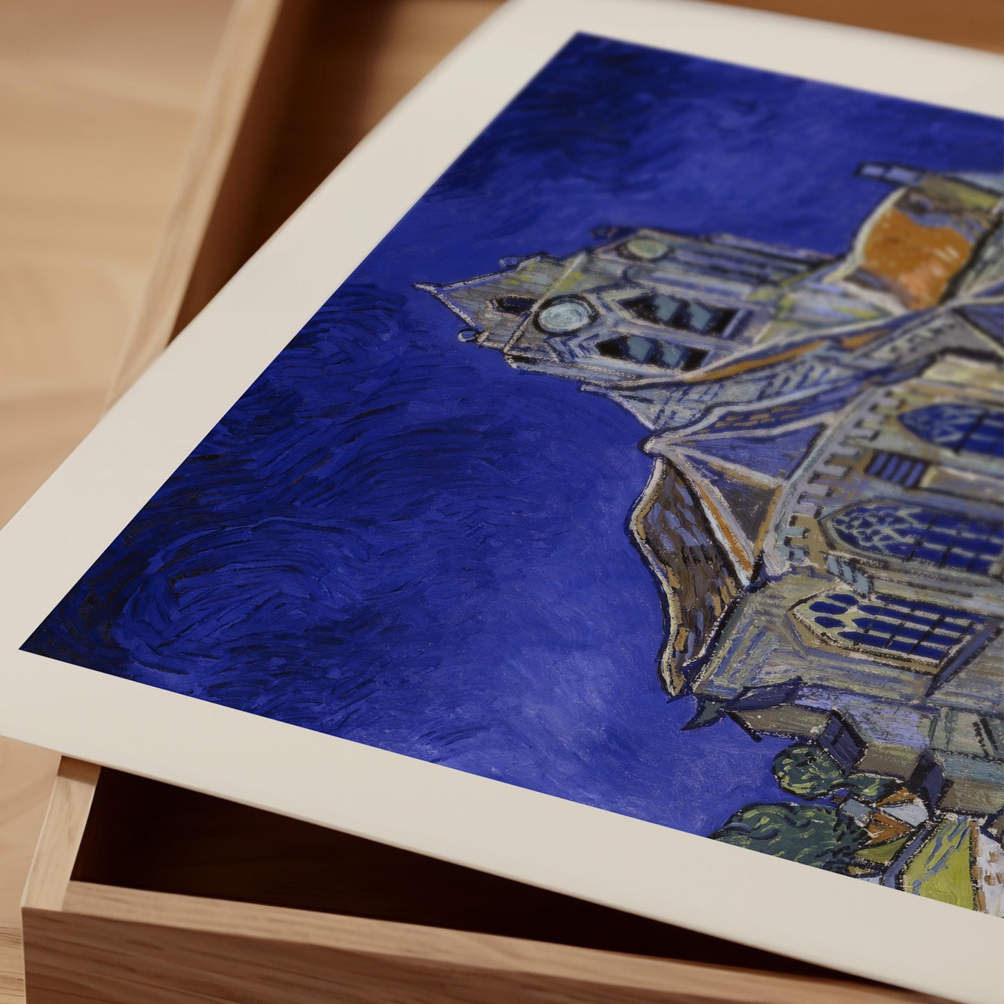 Van Gogh - The Church in Auvers-Sur-Oise Print