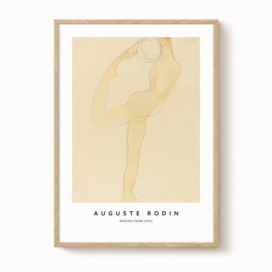 Auguste Rodin - Dancing Figure Print