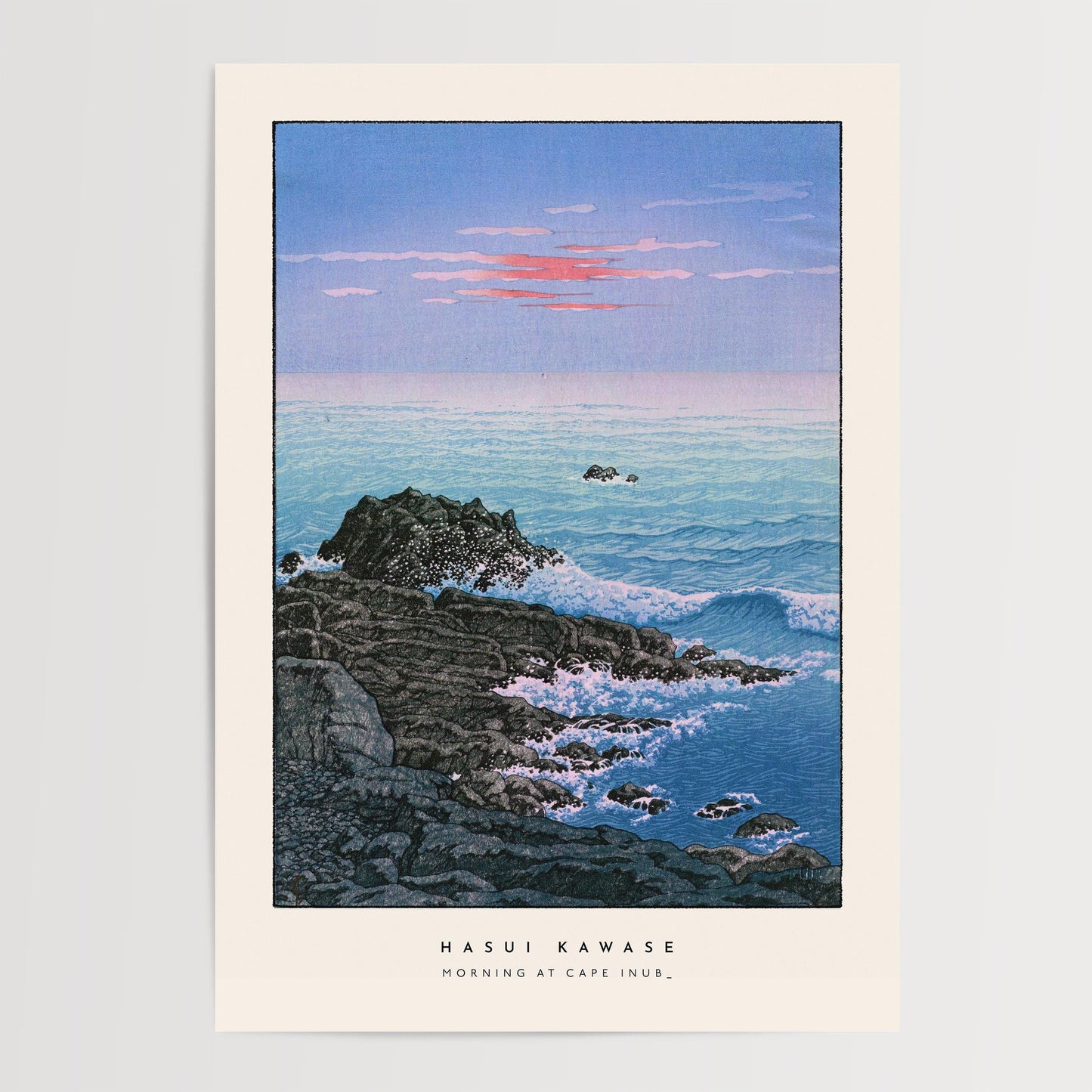 Hasui Kawase - Morning at Cape Inub Print