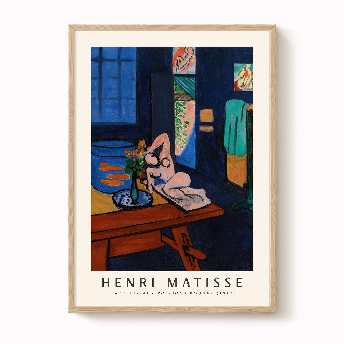 Henri Matisse - Studio with Goldfish Art Print
