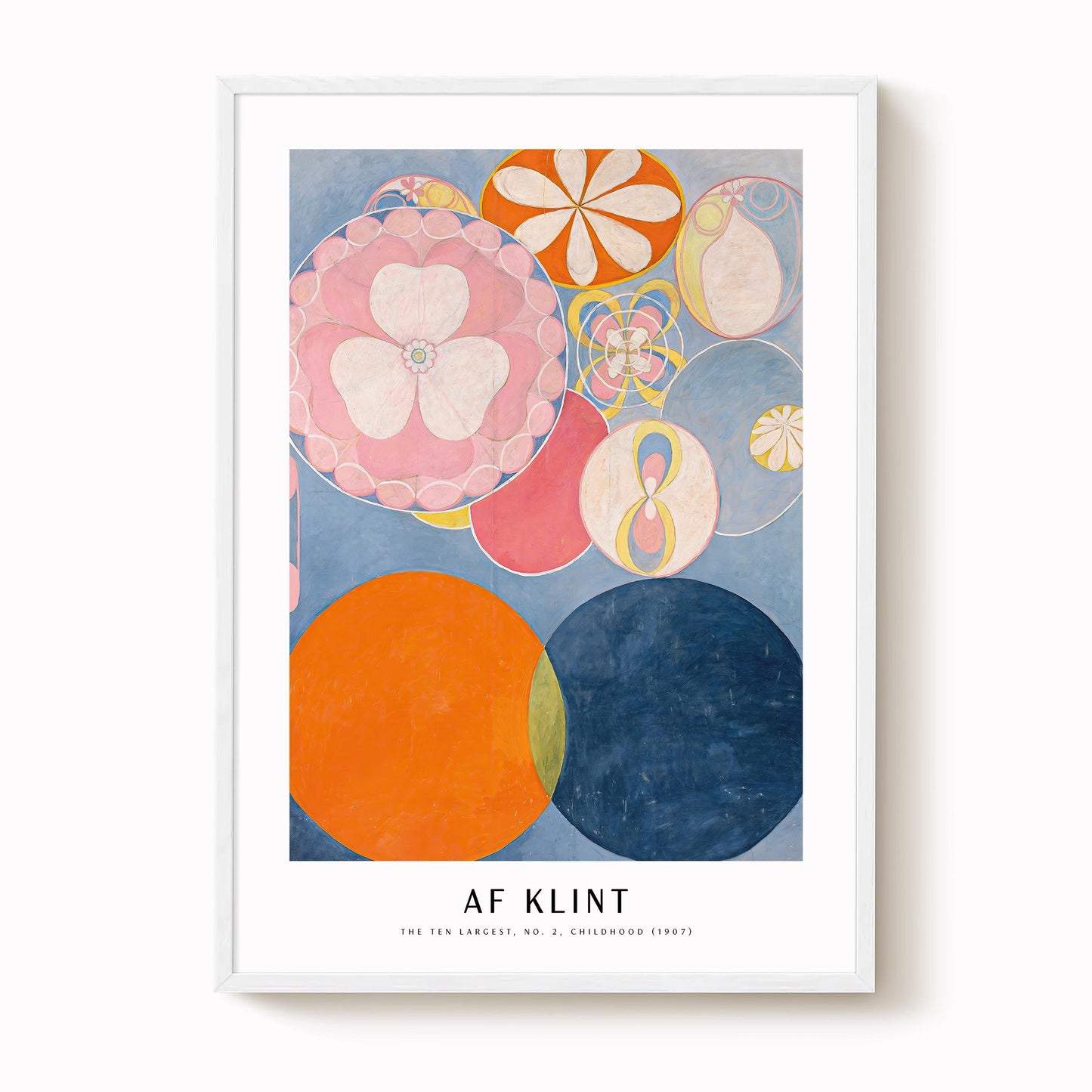 Hilma af Klint - The Ten Largest, No. 2, Childhood Print