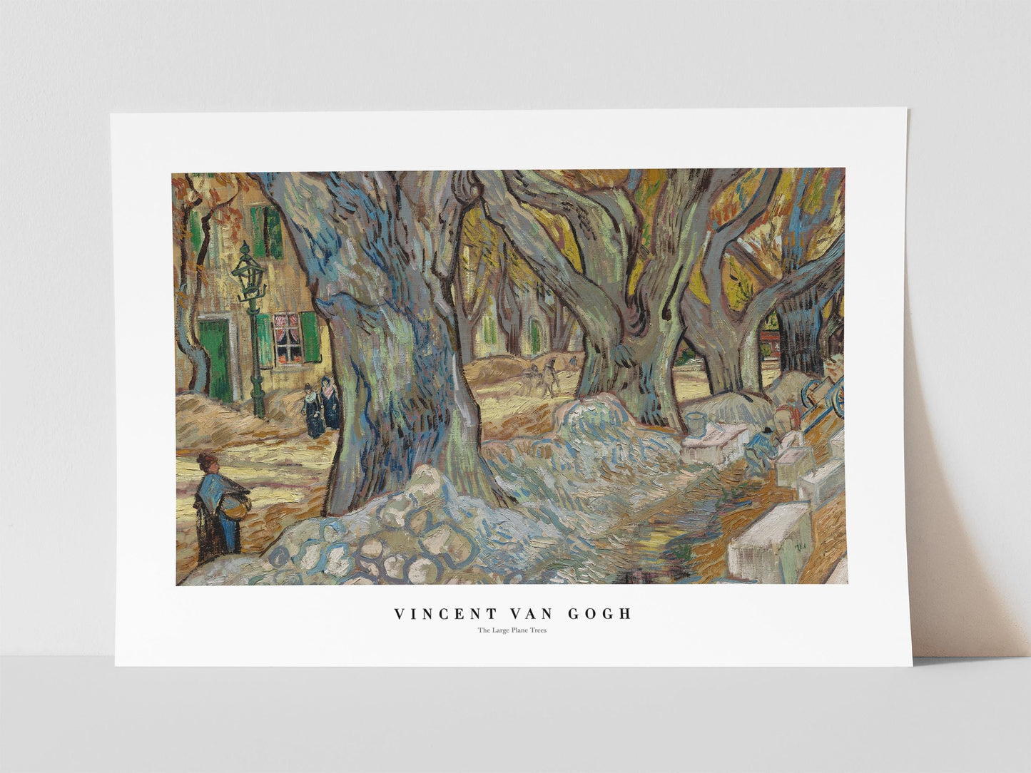 Van Gogh - The Large Plane Trees Print