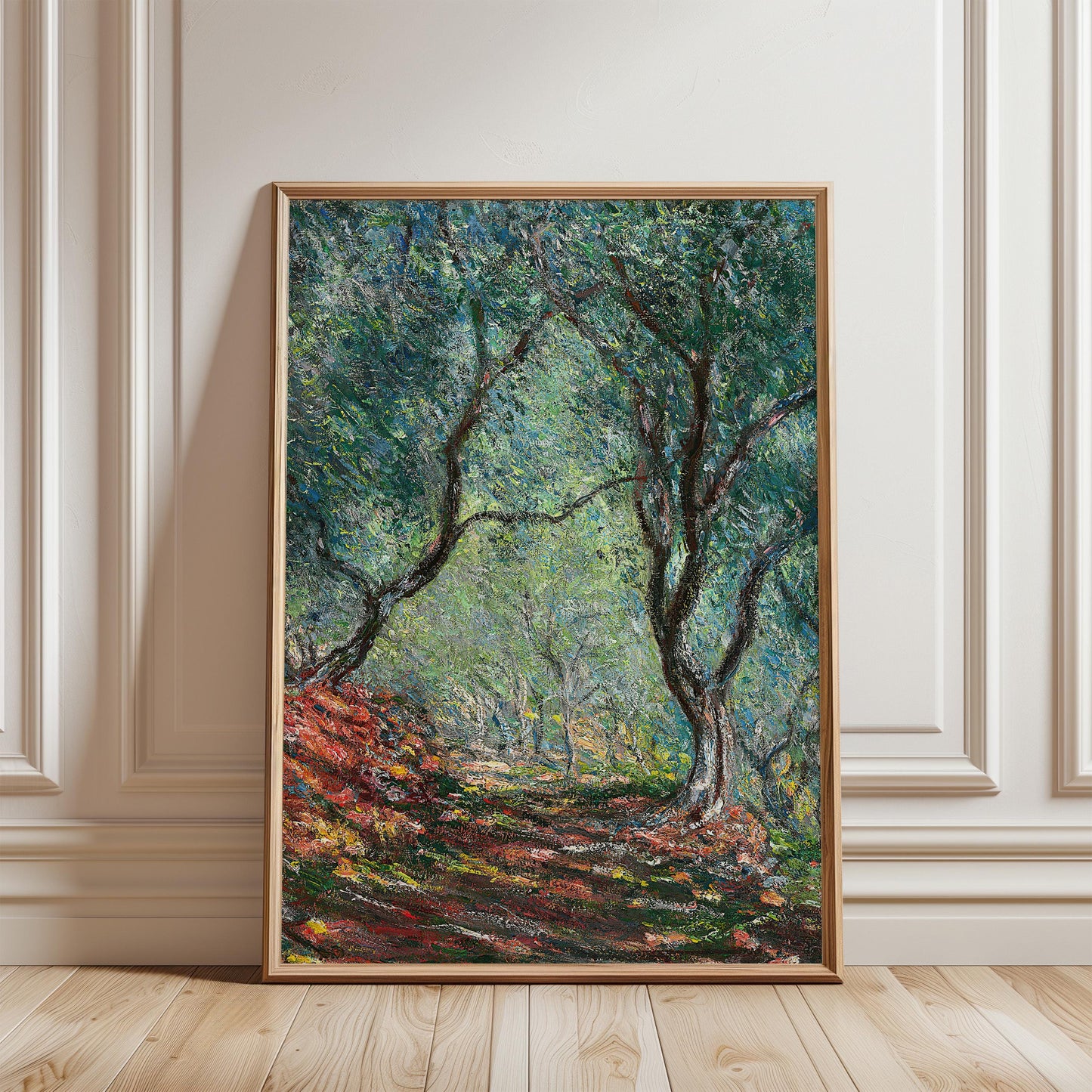 Monet - Olive Trees Print
