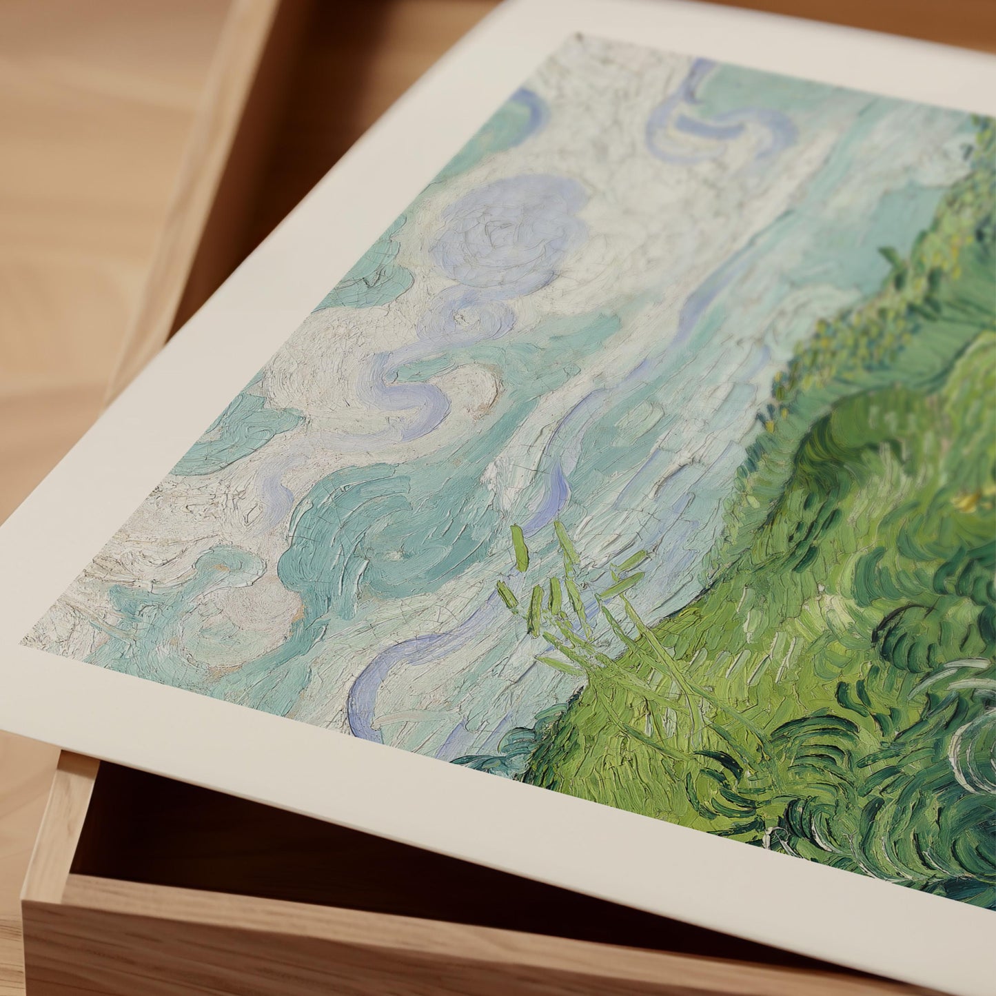 Van Gogh - Green Wheat Fields Print