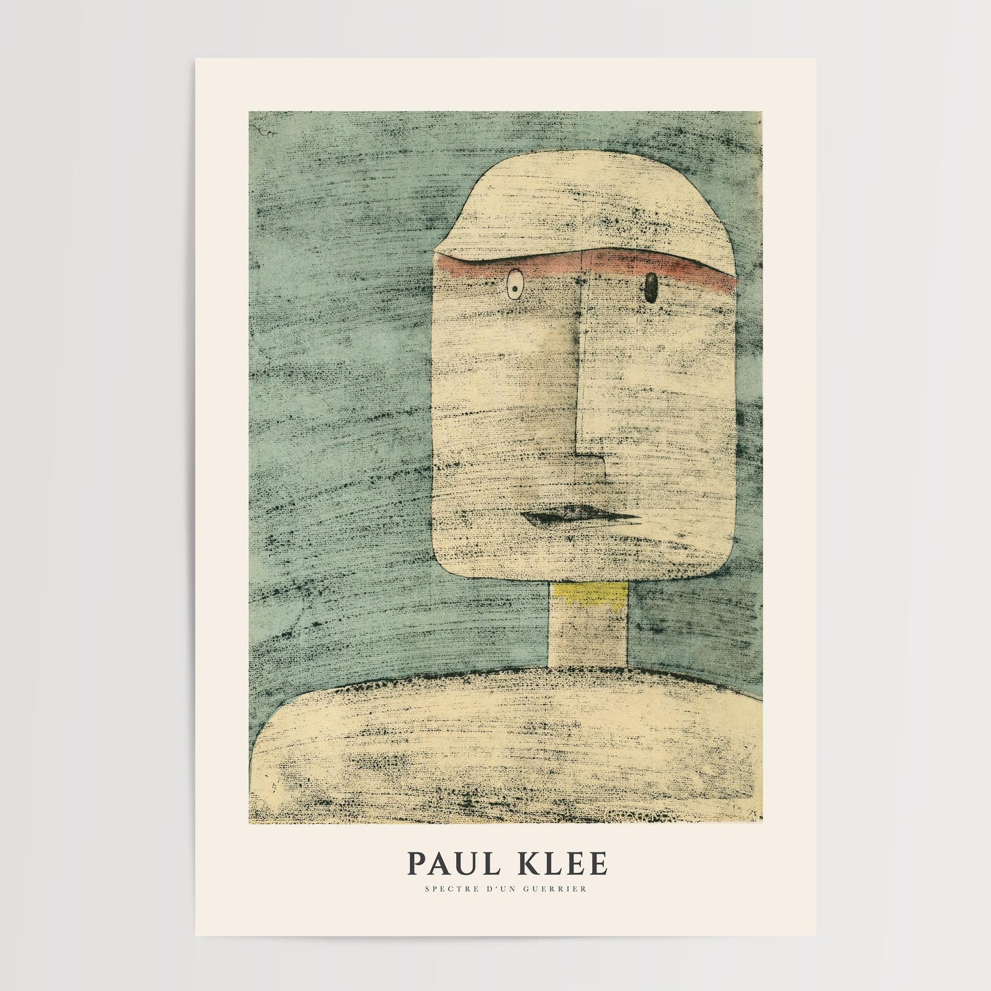 Paul Klee - Spectre d'un Guerrier Print