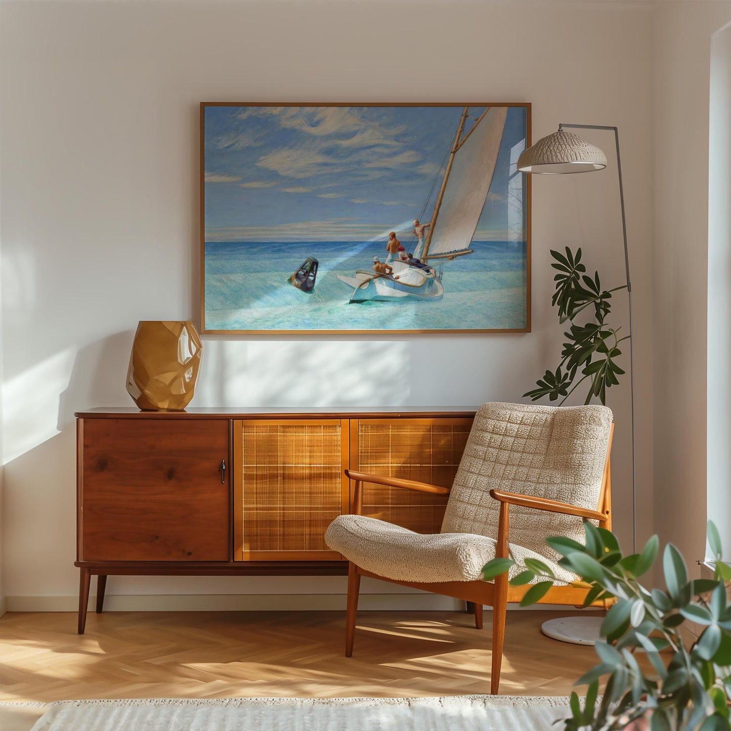 Edward Hopper - Ground Swell Print
