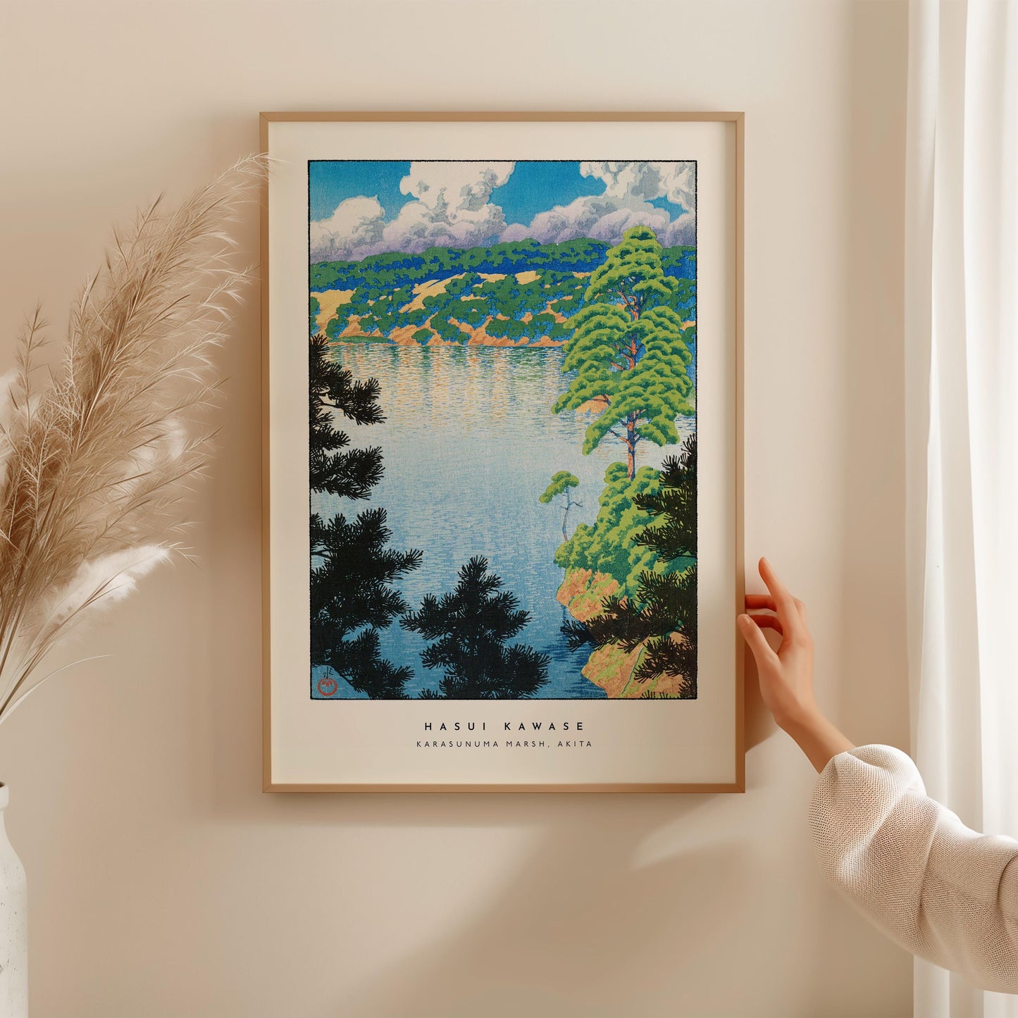 Hasui Kawase - Karasunuma Marsh, Akita Print