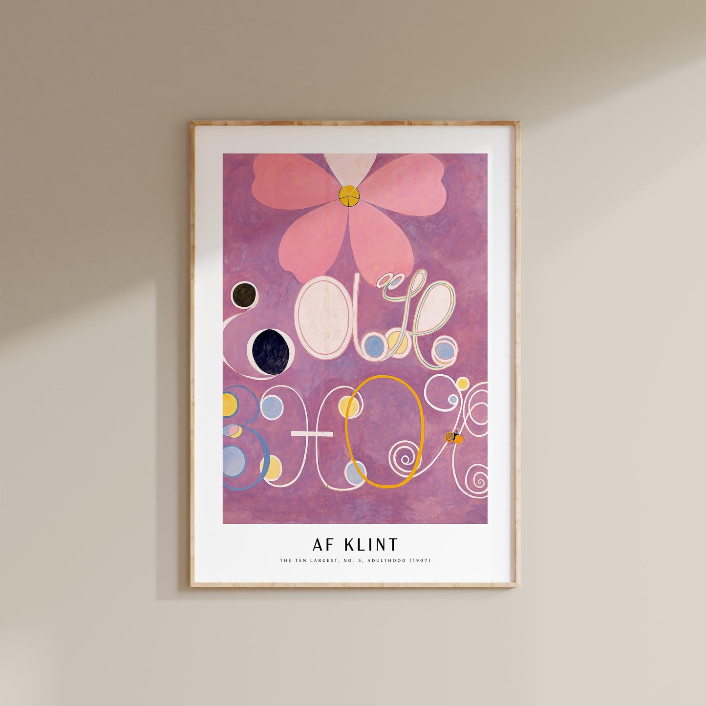 Hilma af Klint - The Ten Largest, No. 5, Adulthood Print