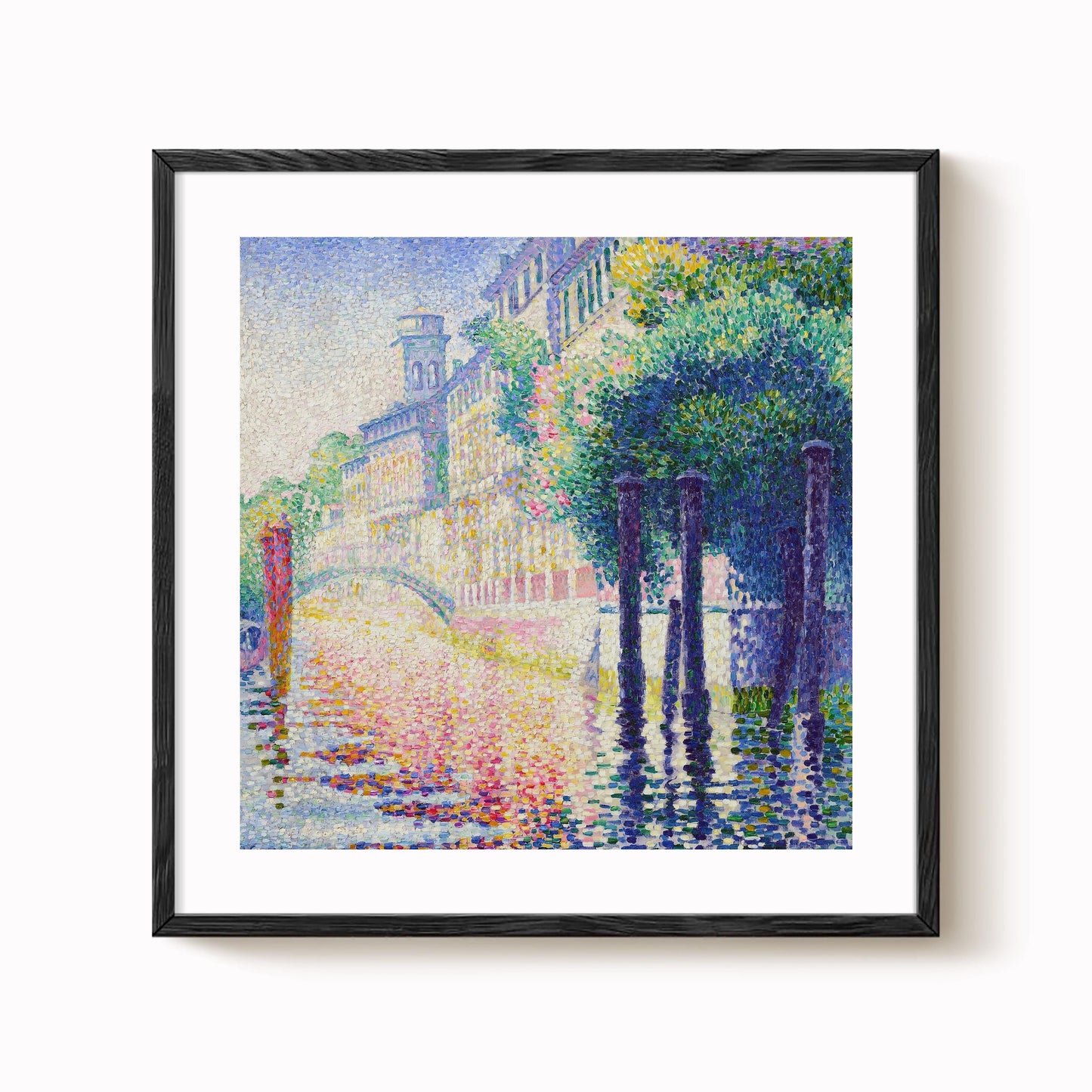 Henri-Edmond Cross - Rio San Trovaso, Venice Art Print