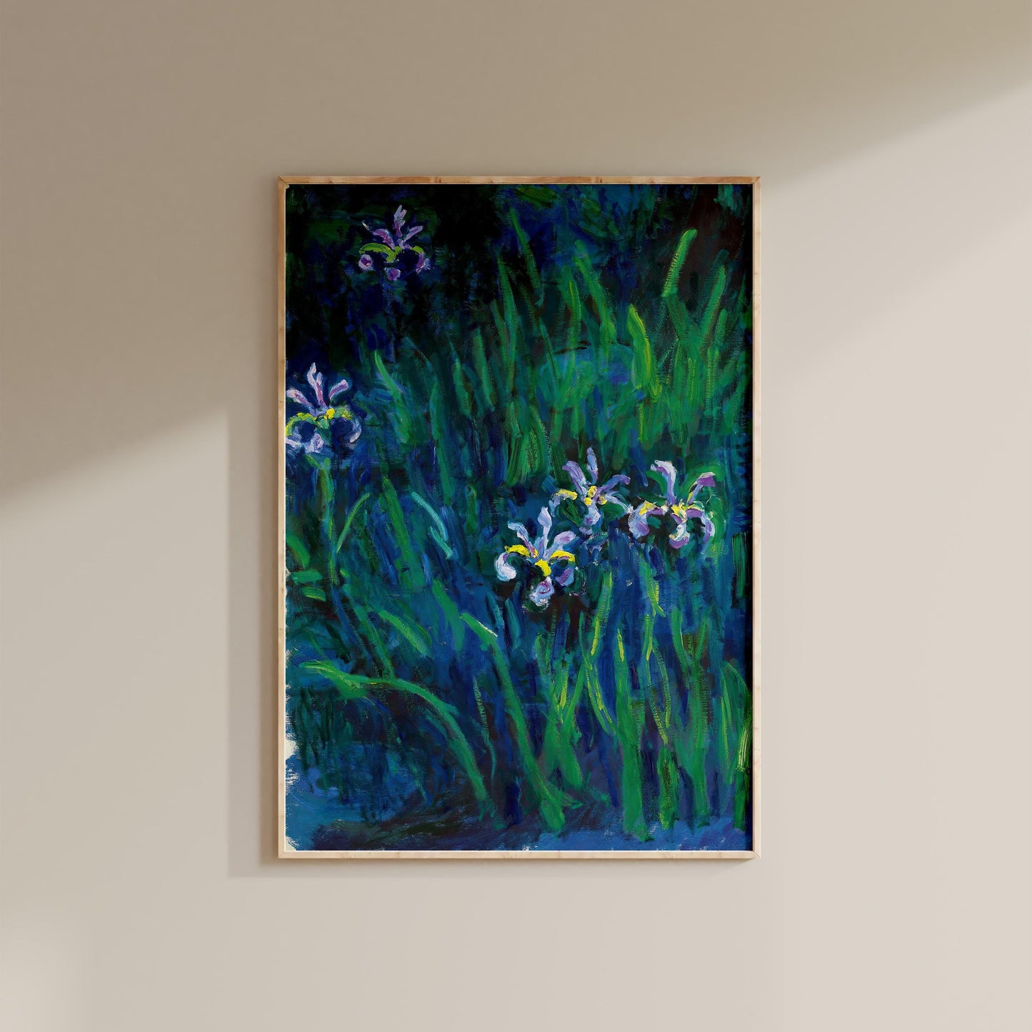 Monet - Irises Print