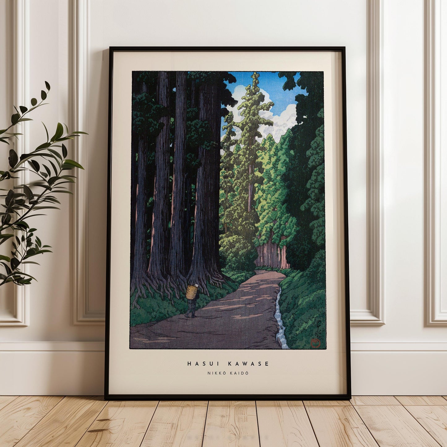 Hasui Kawase - Road to Nikko Print