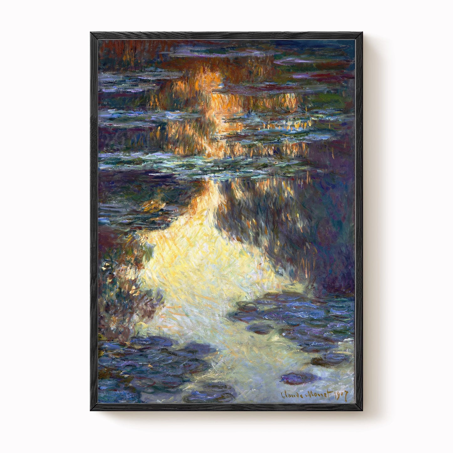 Monet - Waterlilies Print