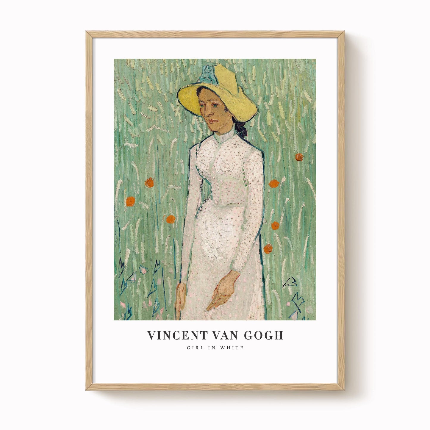 Van Gogh - Girl in White Print